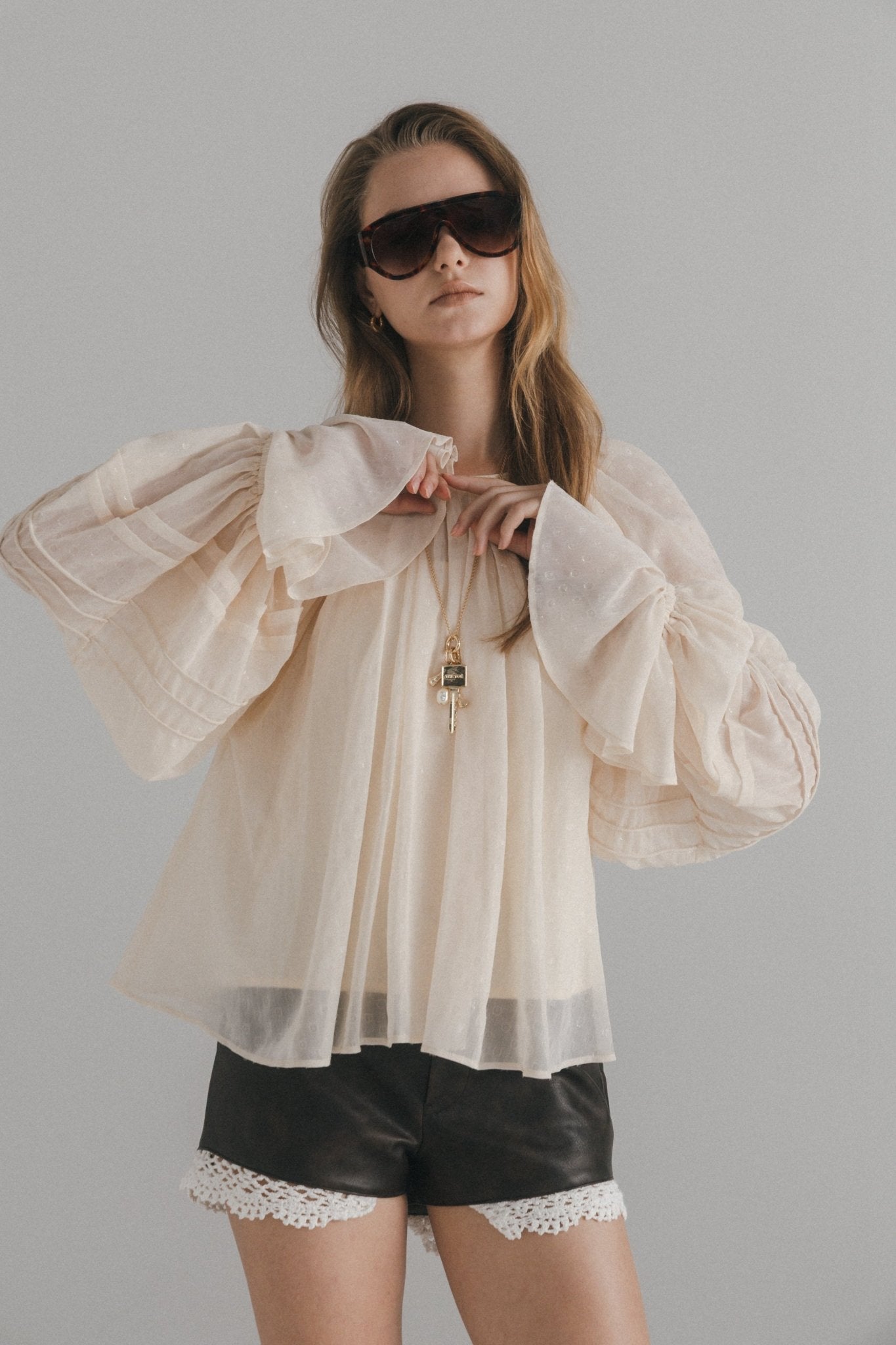 Heinola Polka Dot Blouse