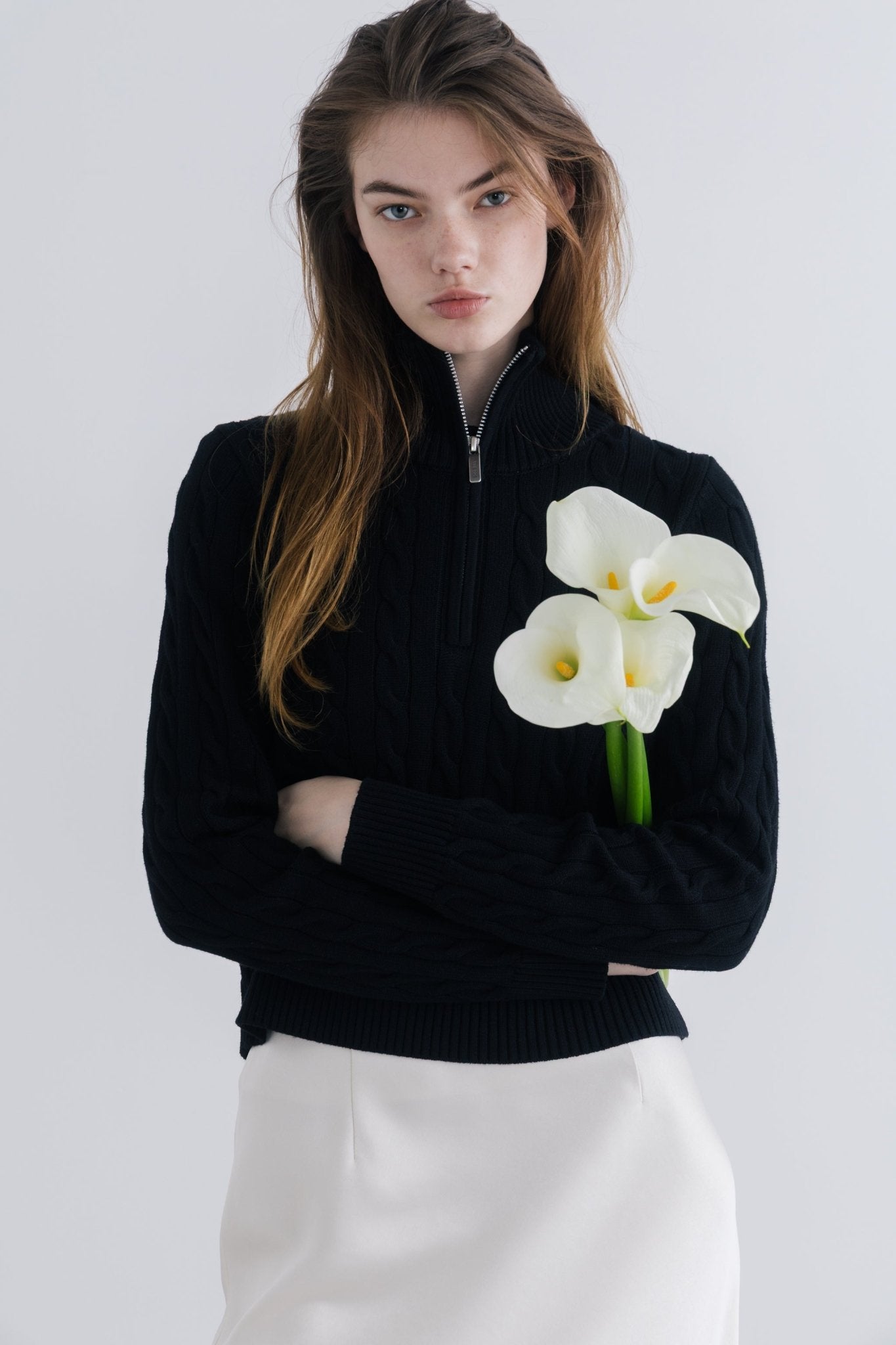 TOÉ Speyer Half Zip Knit