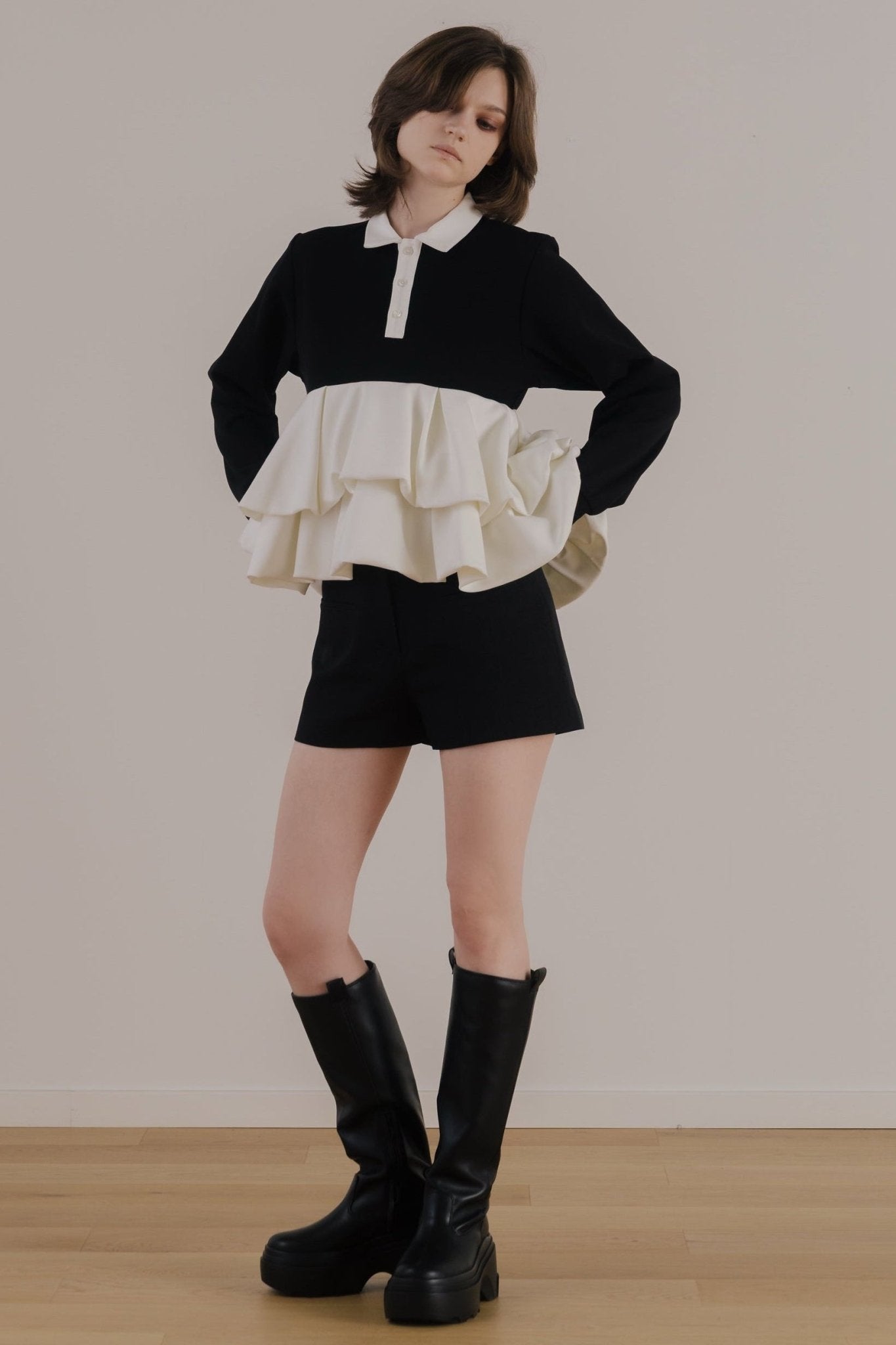 Hydra Peplum Tops