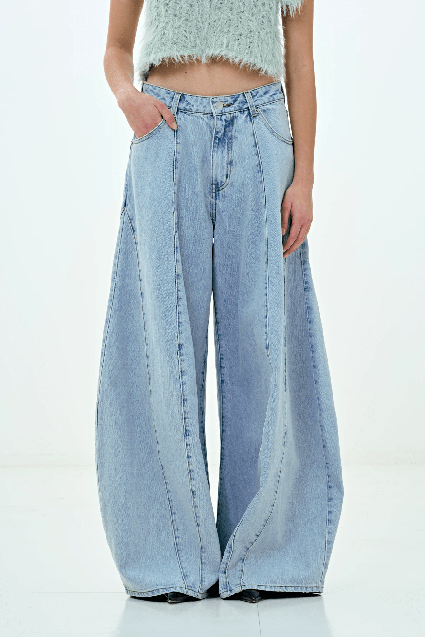 Santorini Denim Pants
