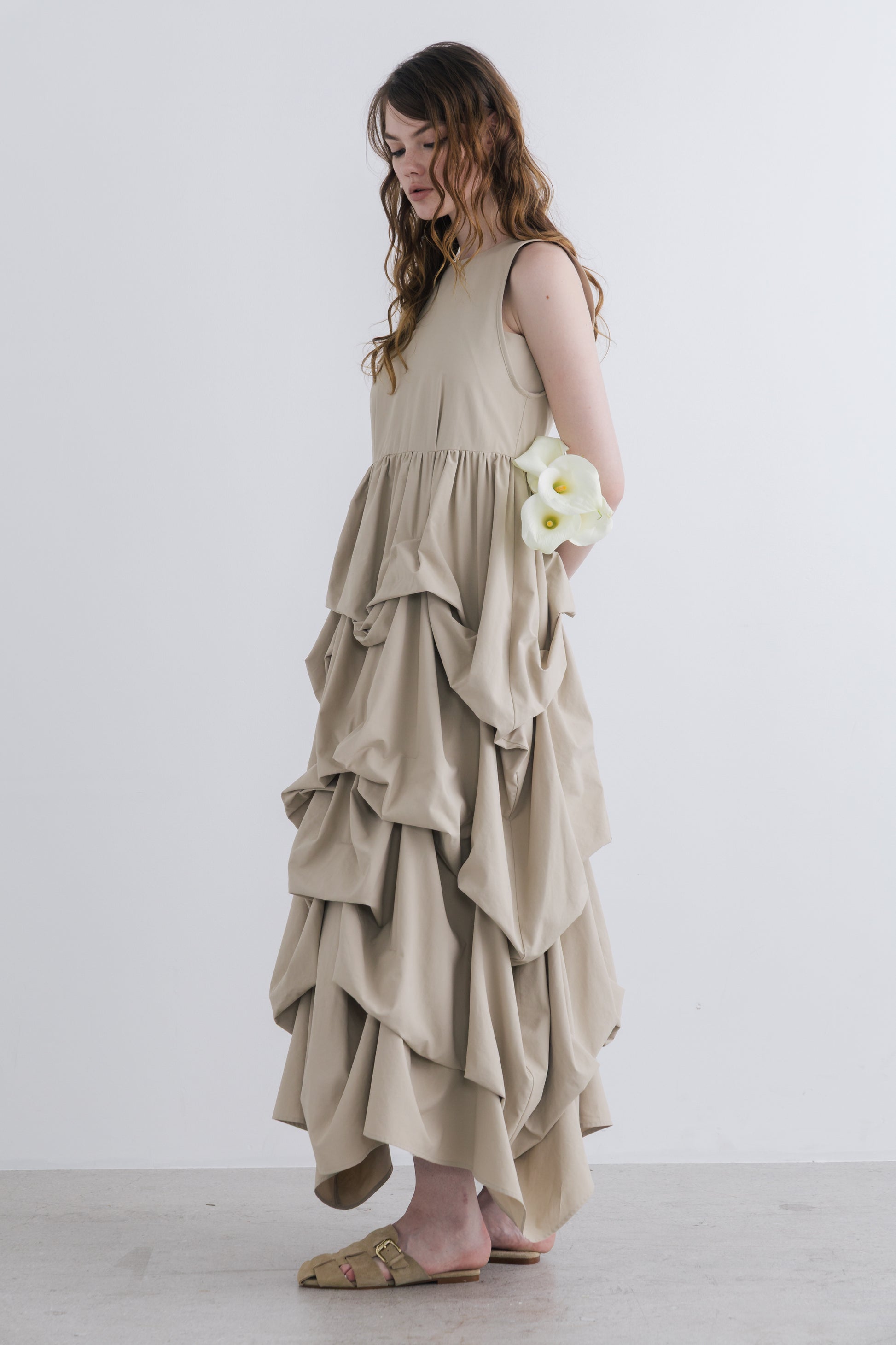 Myrtos 荷叶边连体泳衣