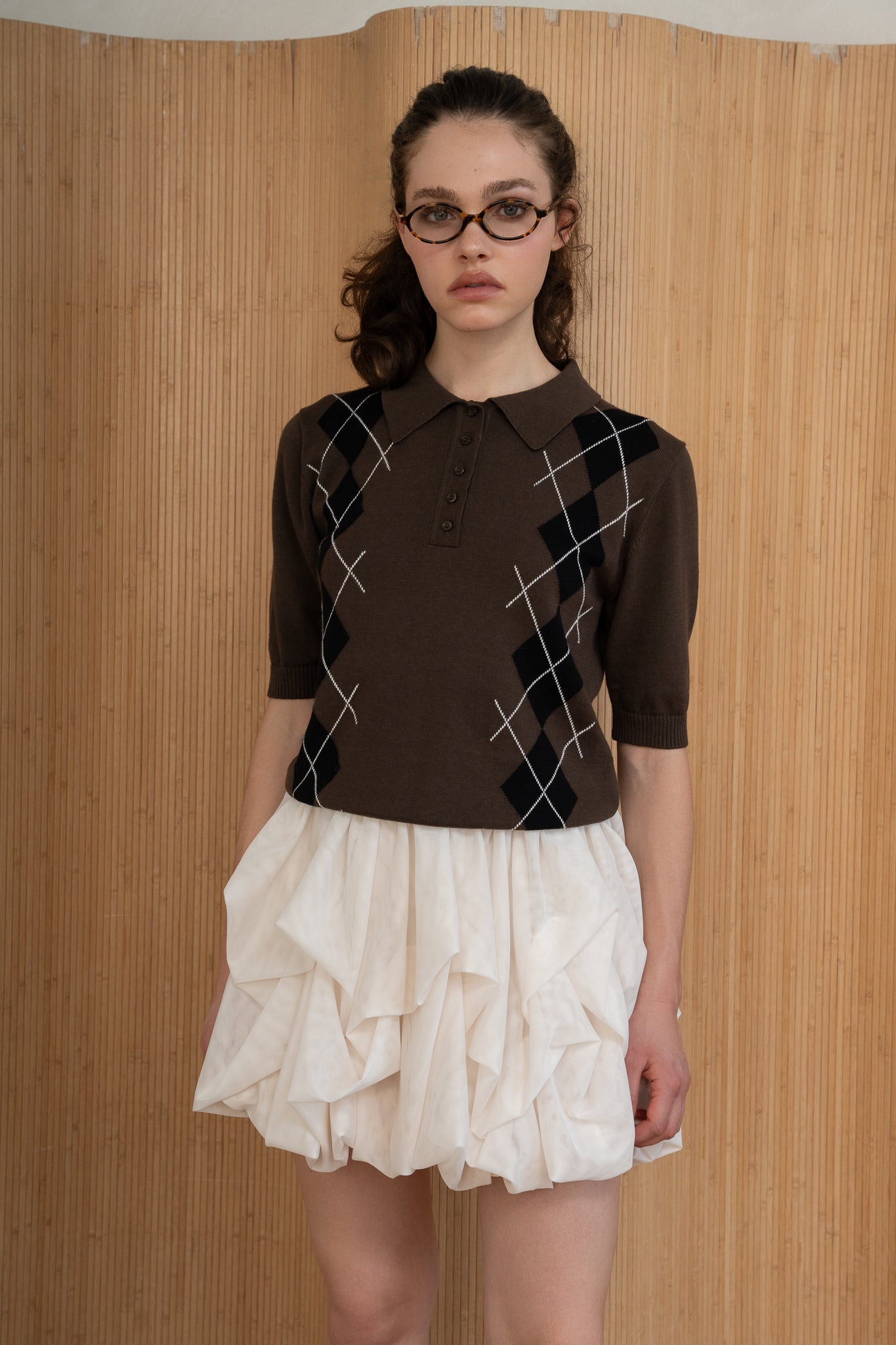 Iris Tulle Mini Skirt