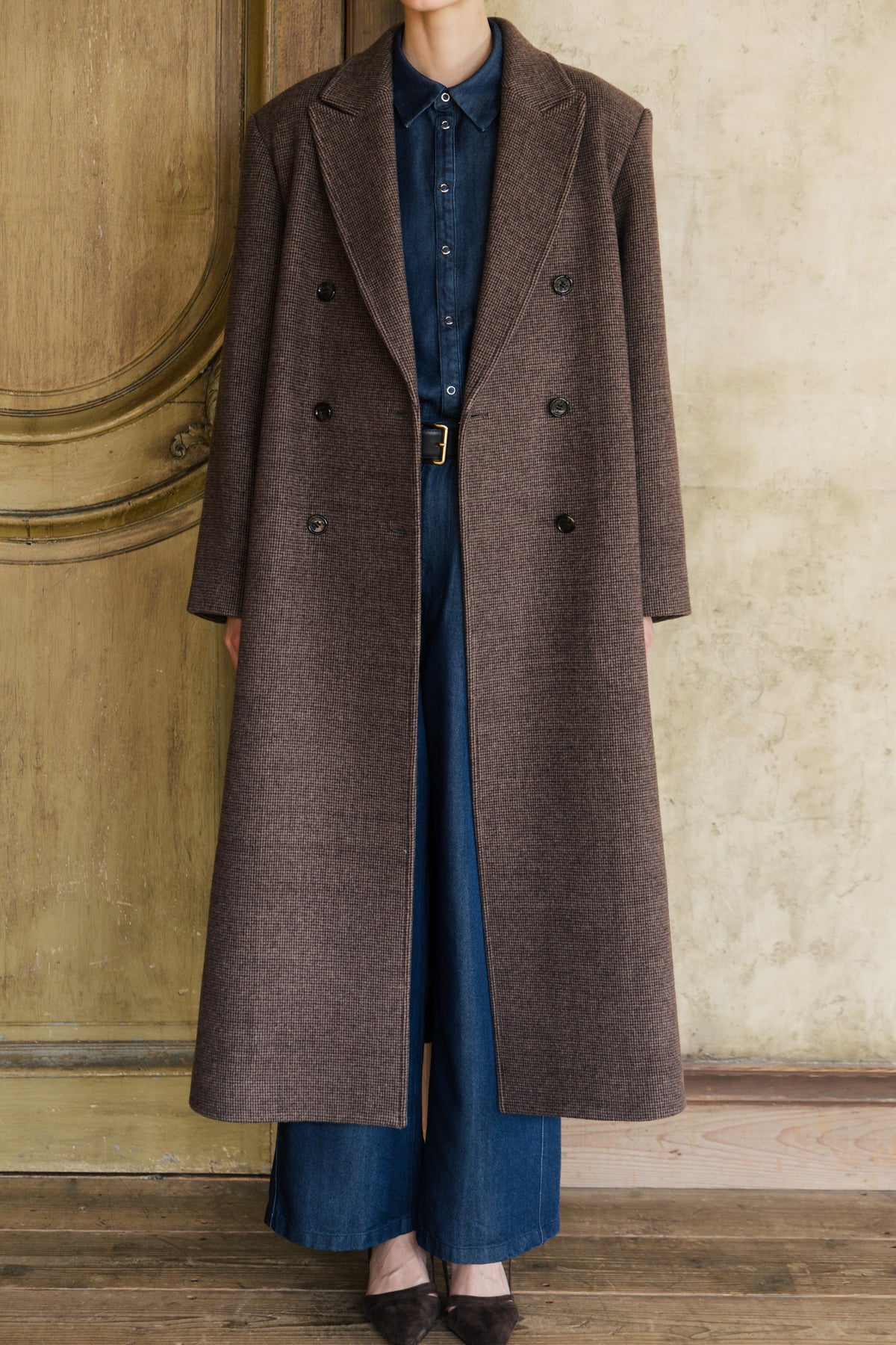 Moeckeberg Coat (brown check