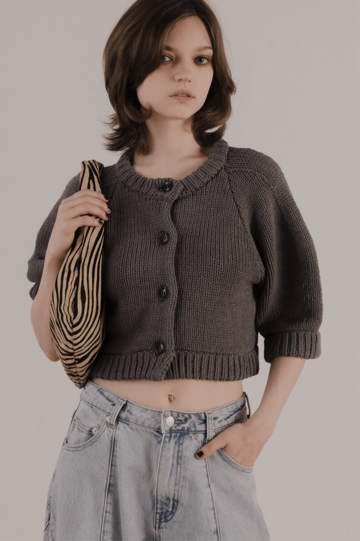 Glockenspiel Knit Cardigan – THE TOÉ Glockenspiel Knit Cardigan – THE TOÉ