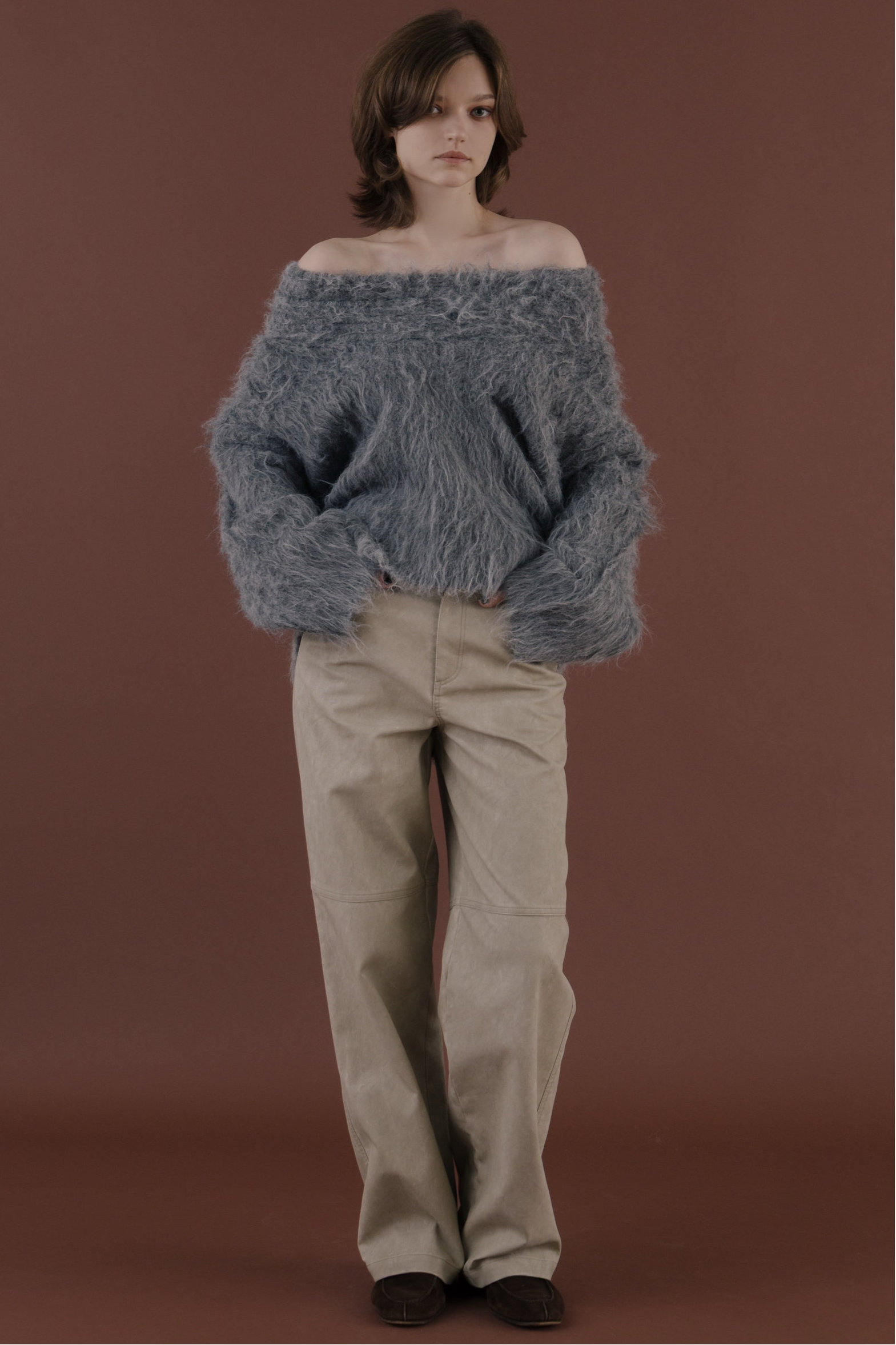 Friedrich Off-shoulder Sweater