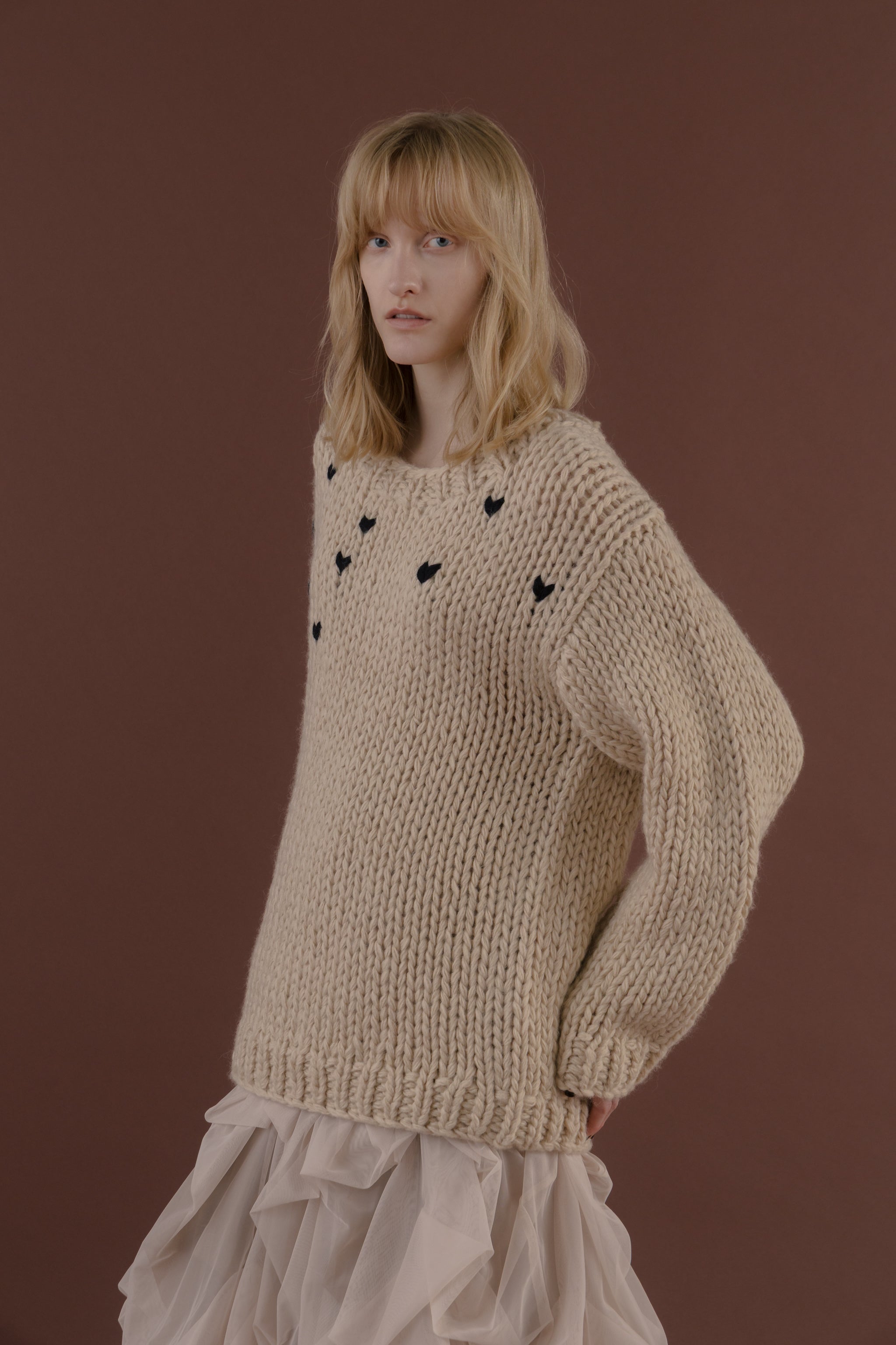 Notting-Hill Heart Knit
