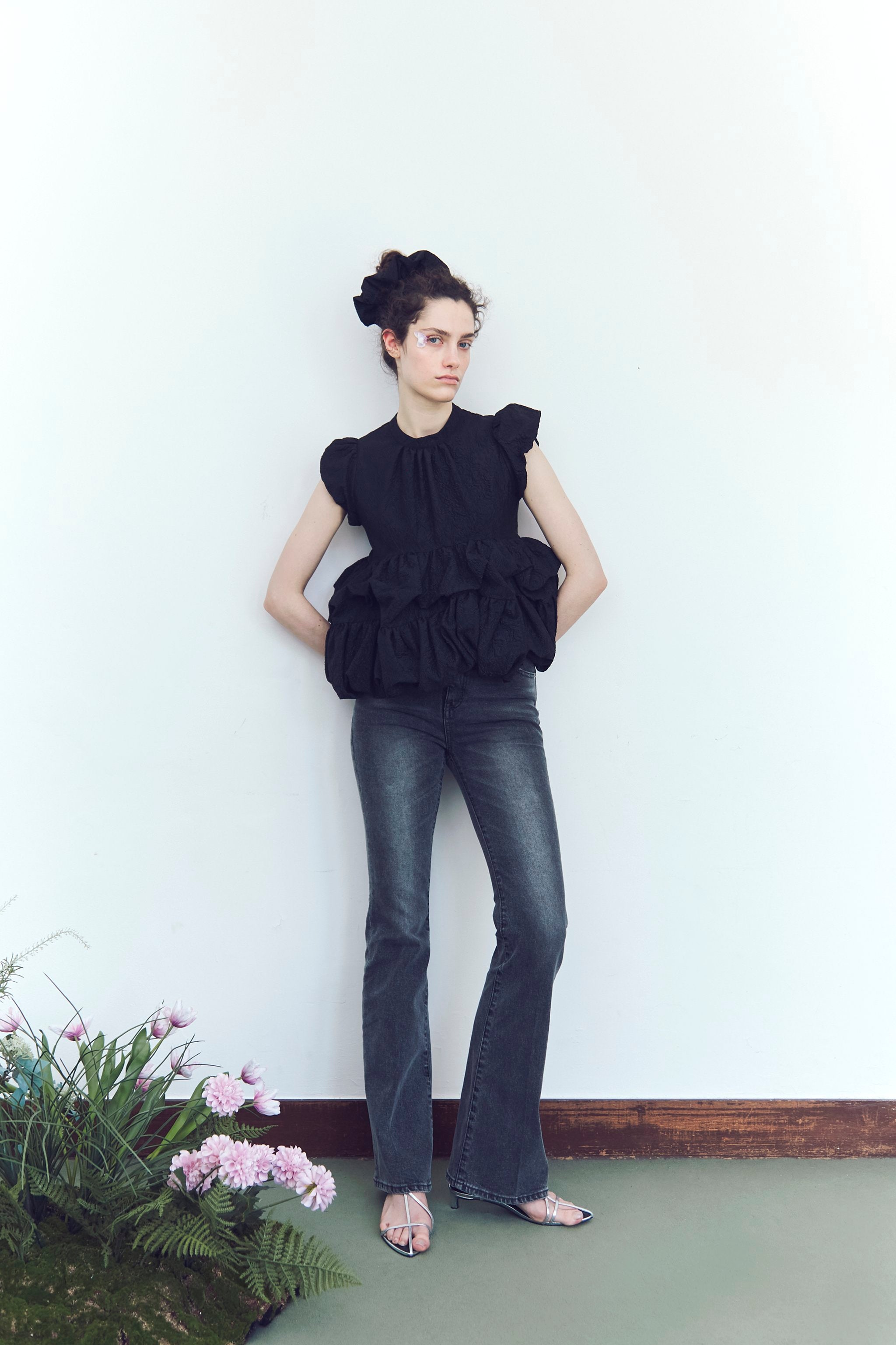 Peony Peplum Top