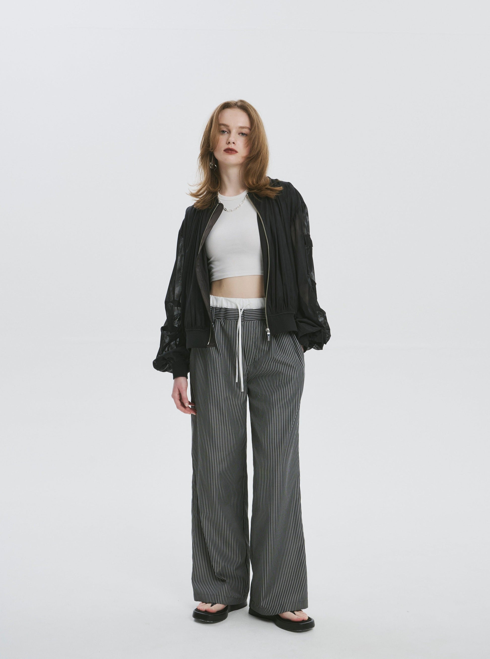Lilac Tulle Blouson