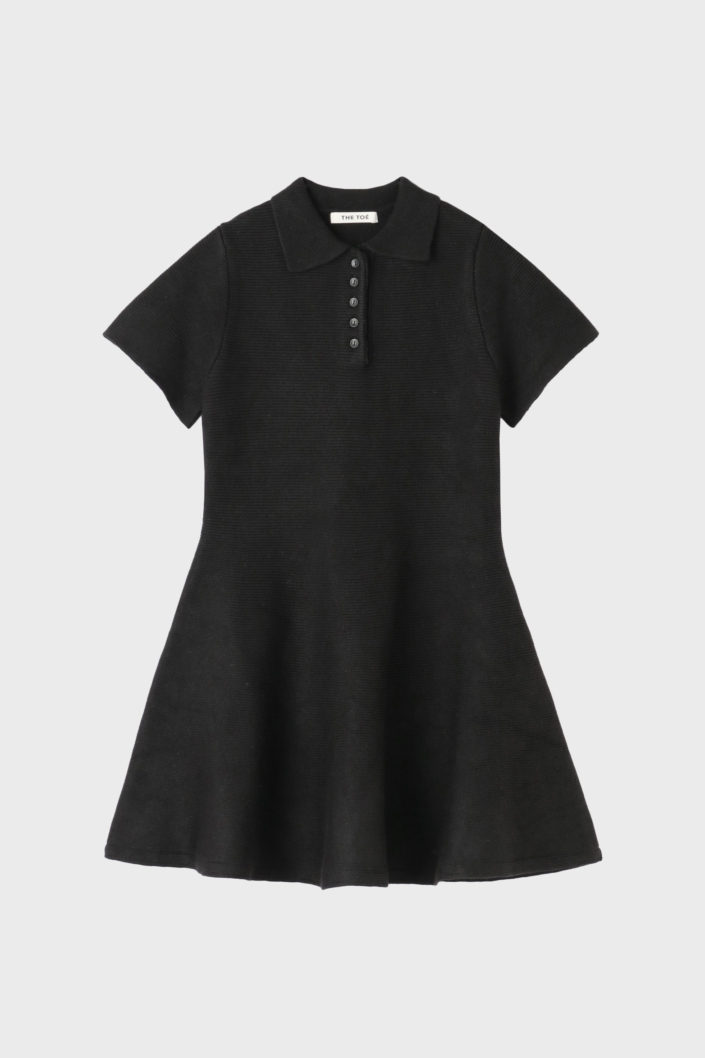 ワンピース THETOE Reims Short Sleeve Flare Onepiece Reims Short Sleeve Flare Onepiece – THE TOÉ