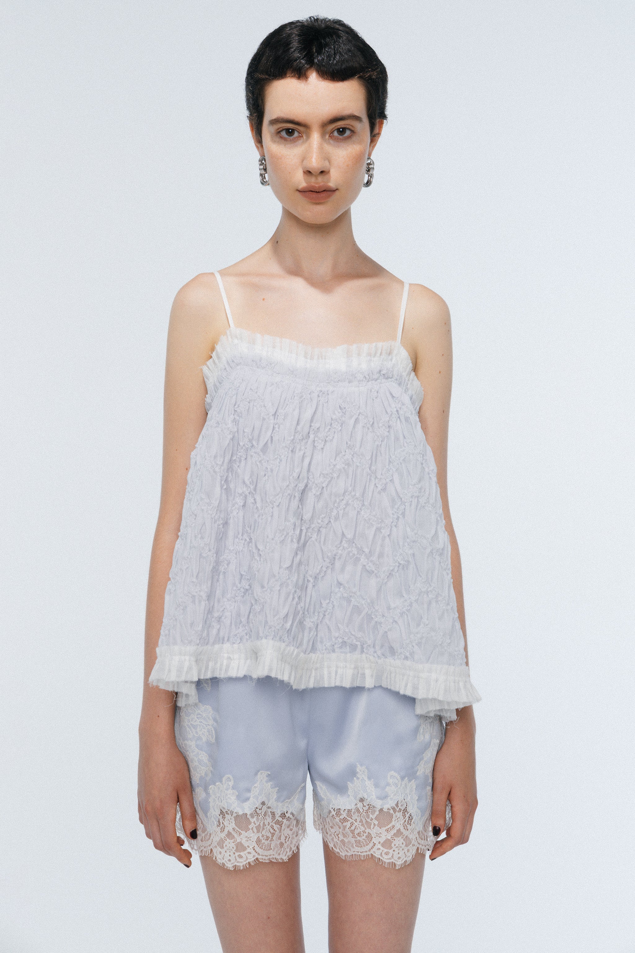 Spaarne Shirring Top