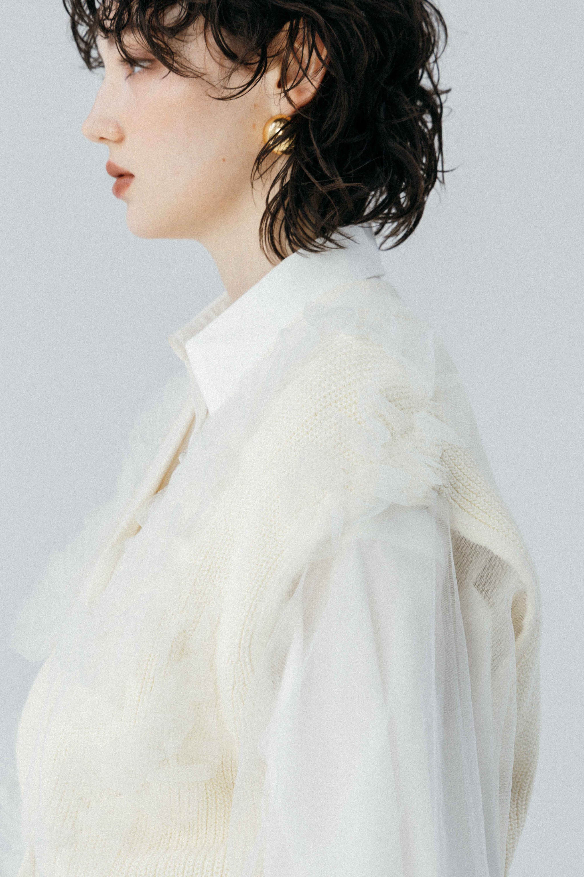 Corfu Tulle Cardigan