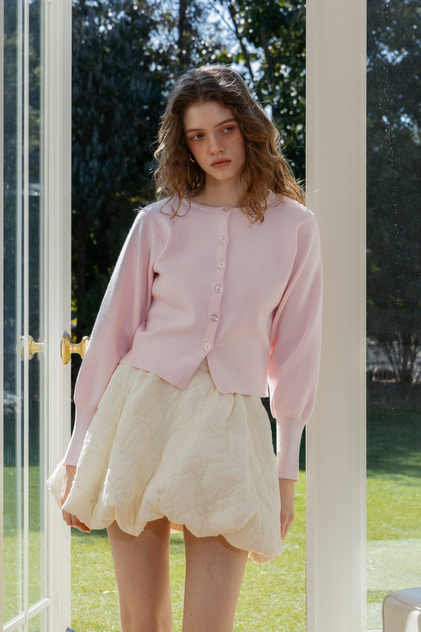 Homer Puff Cardigan