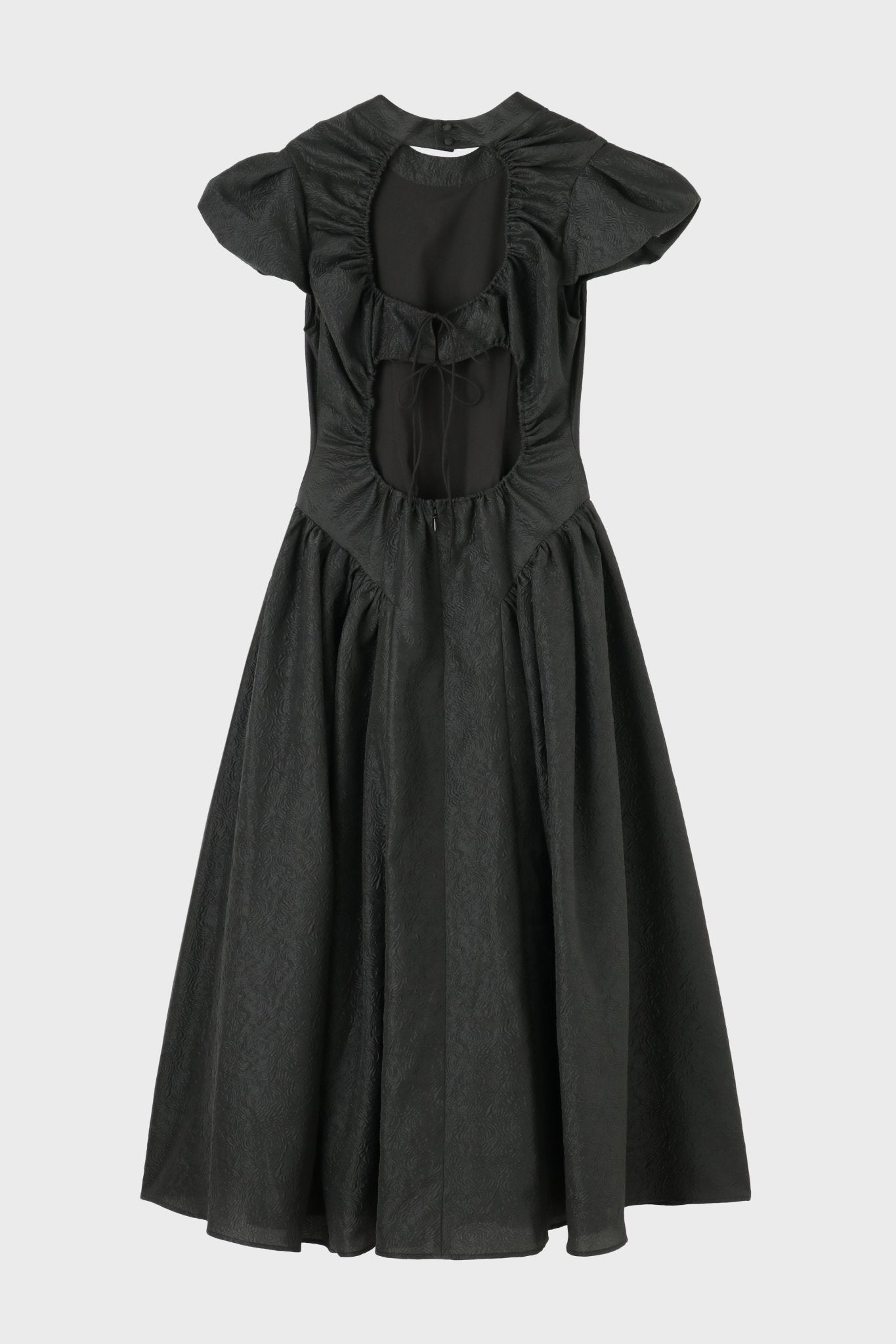 Peony Back Open Dress