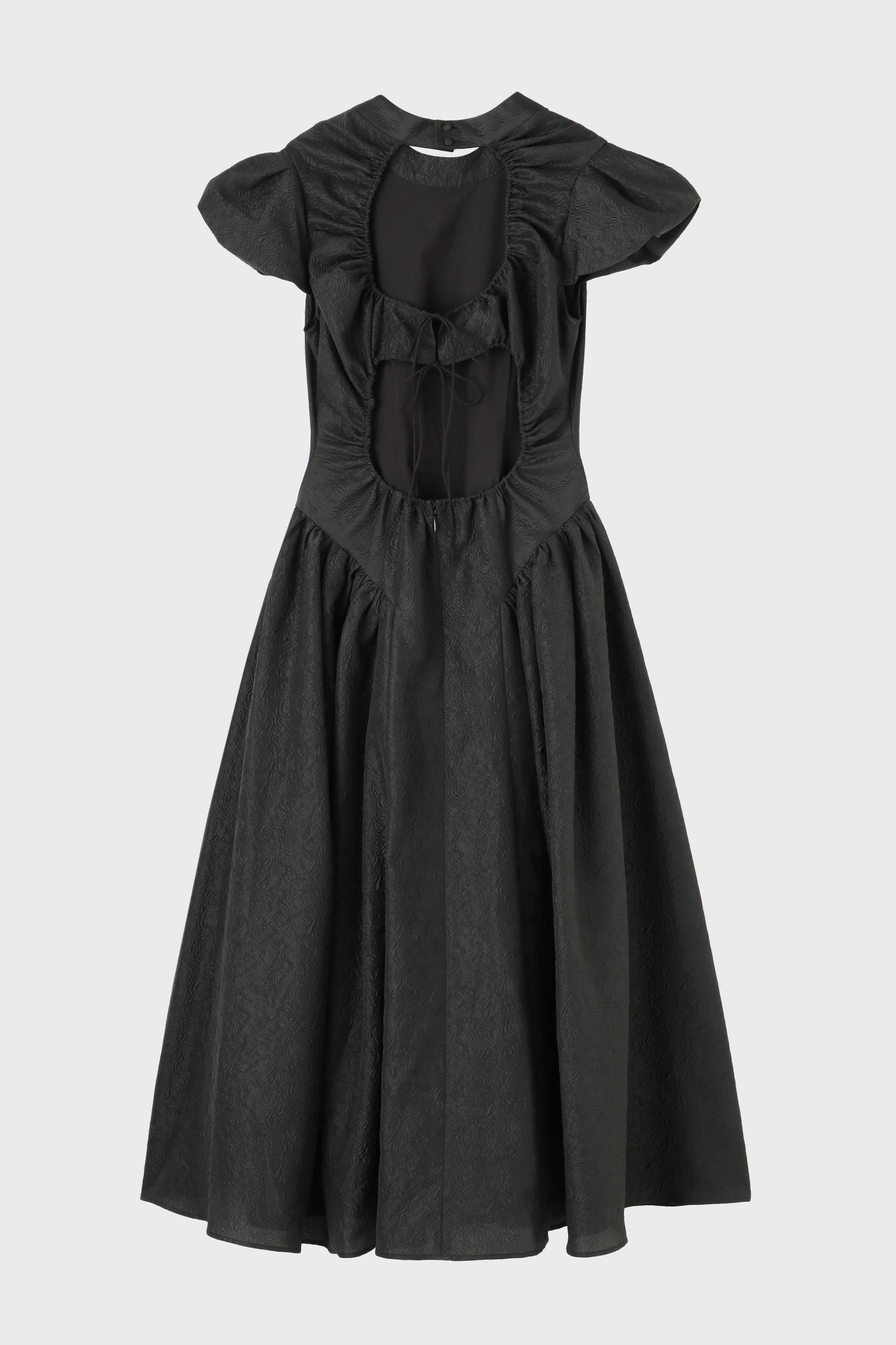 Peony Back Open Dress