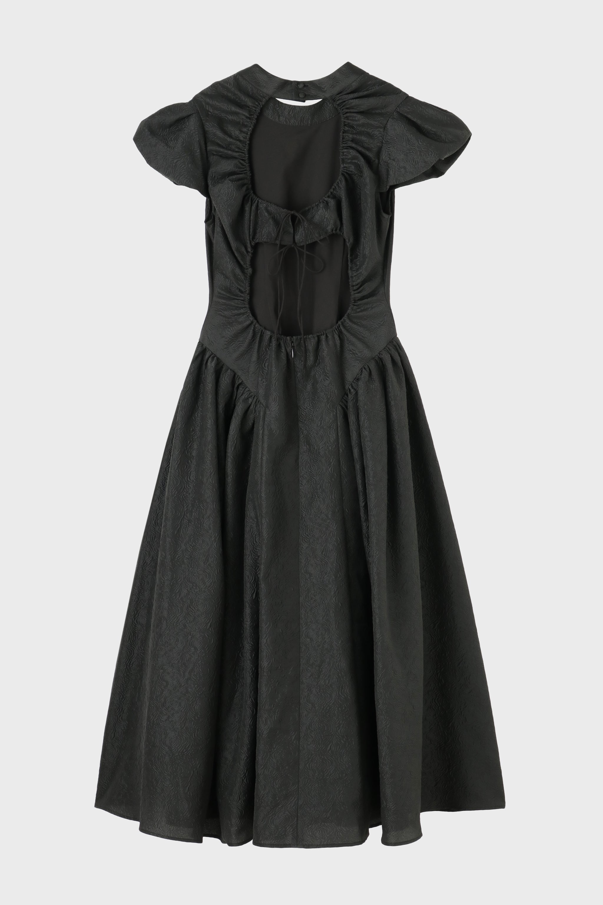 Peony Back Open Dress