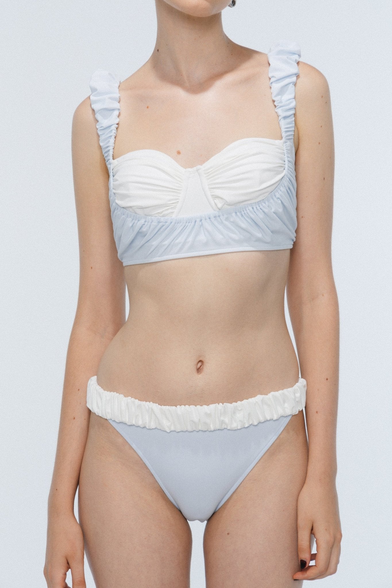 Peel Gather Swimwear