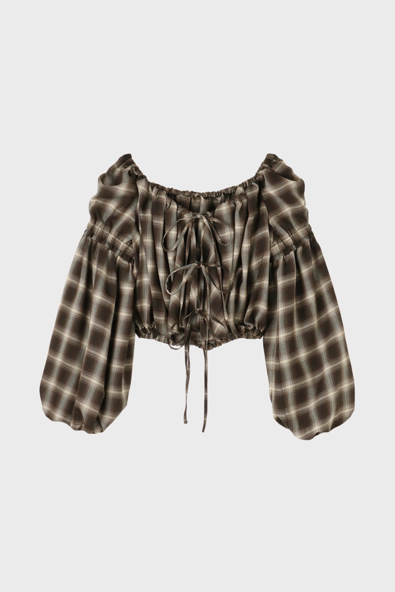 Porvoo Plaid Blouse