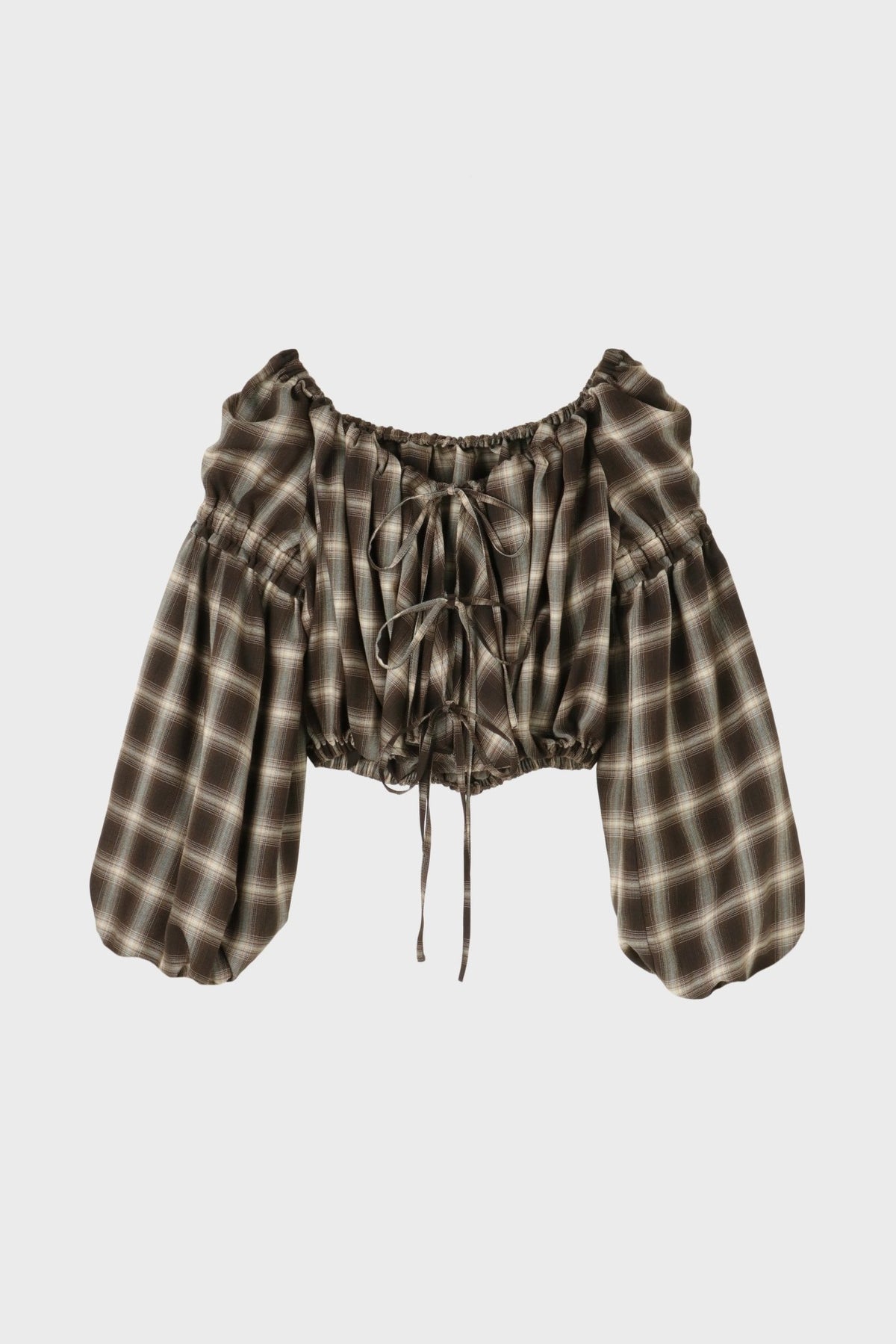 Porvoo Plaid Blouse