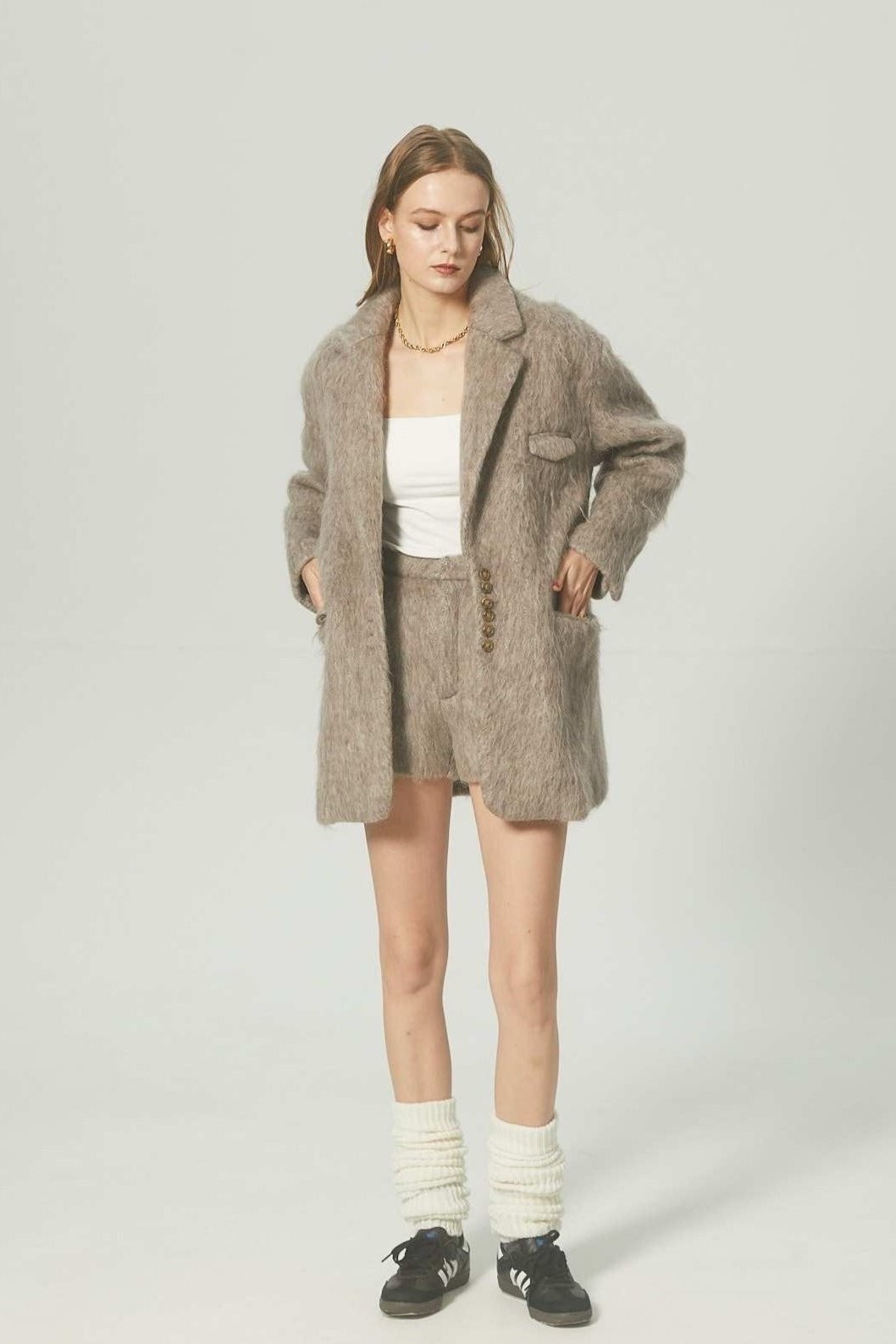 Chamonix shaggy jacket
