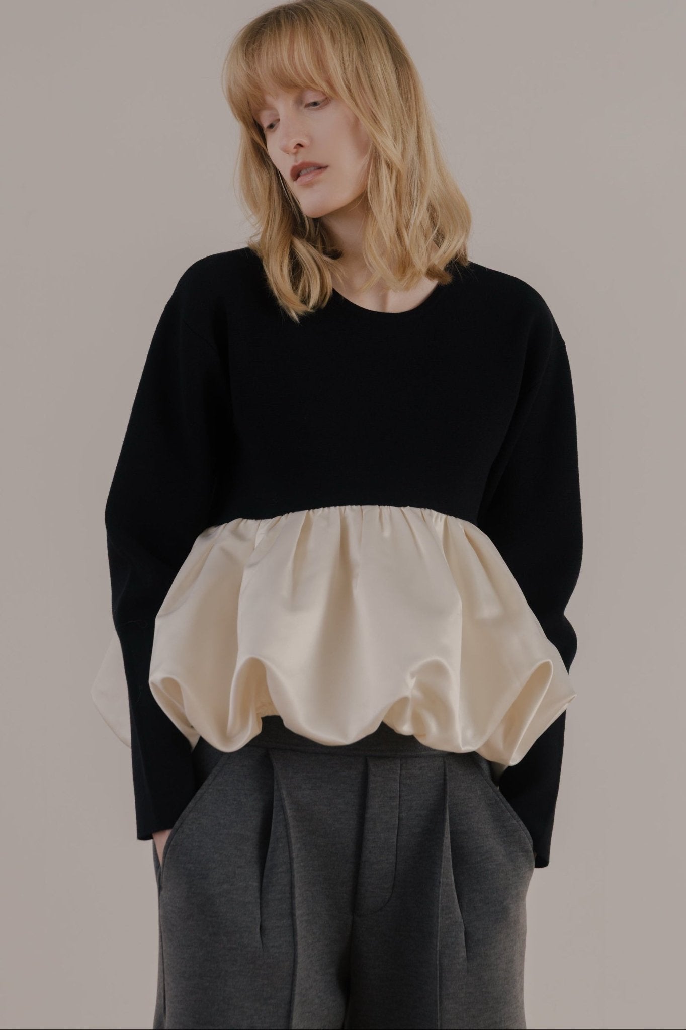 Aachen Balloon Peplum