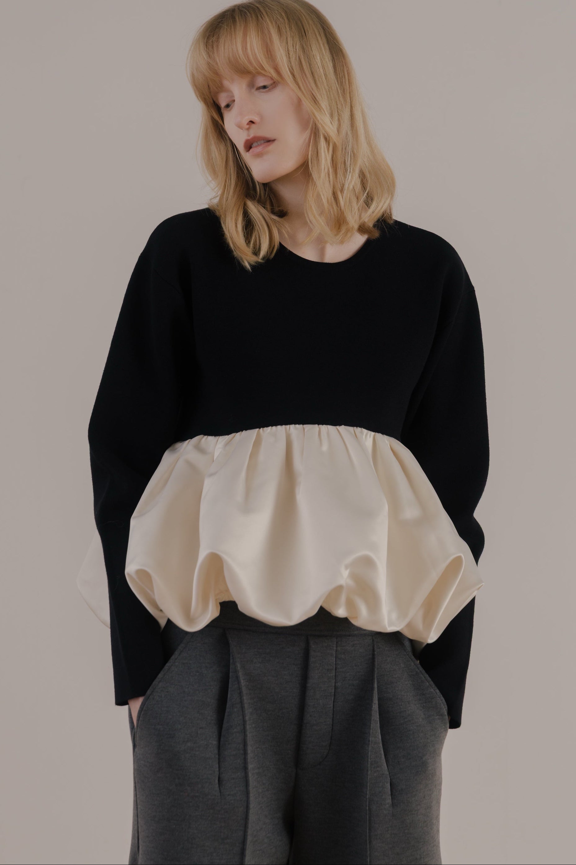 Aachen Balloon Peplum