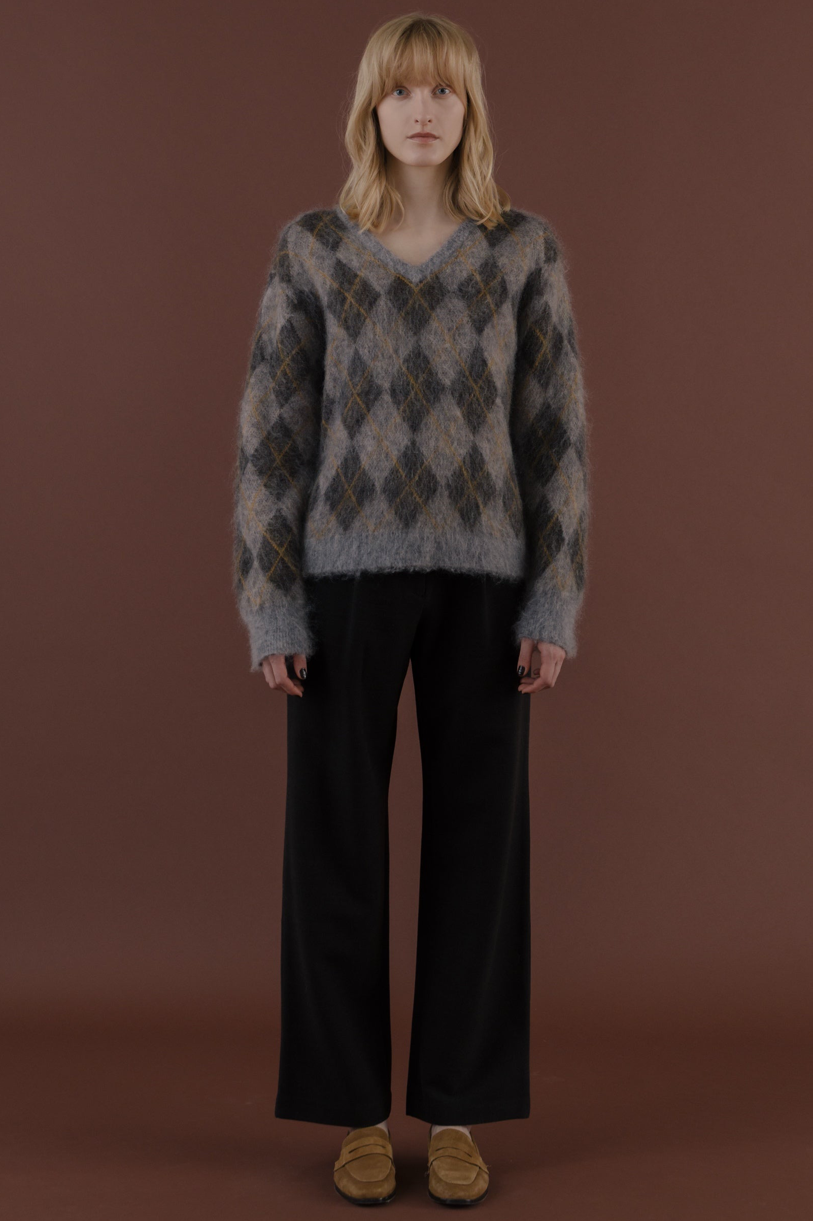 Sendlinger Argyle Knit