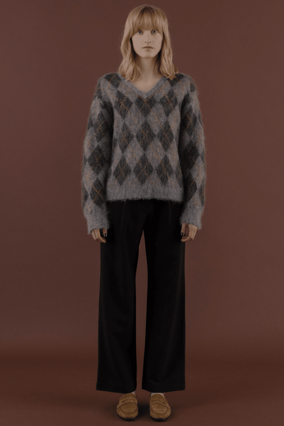 Sendlinger Argyle Knit