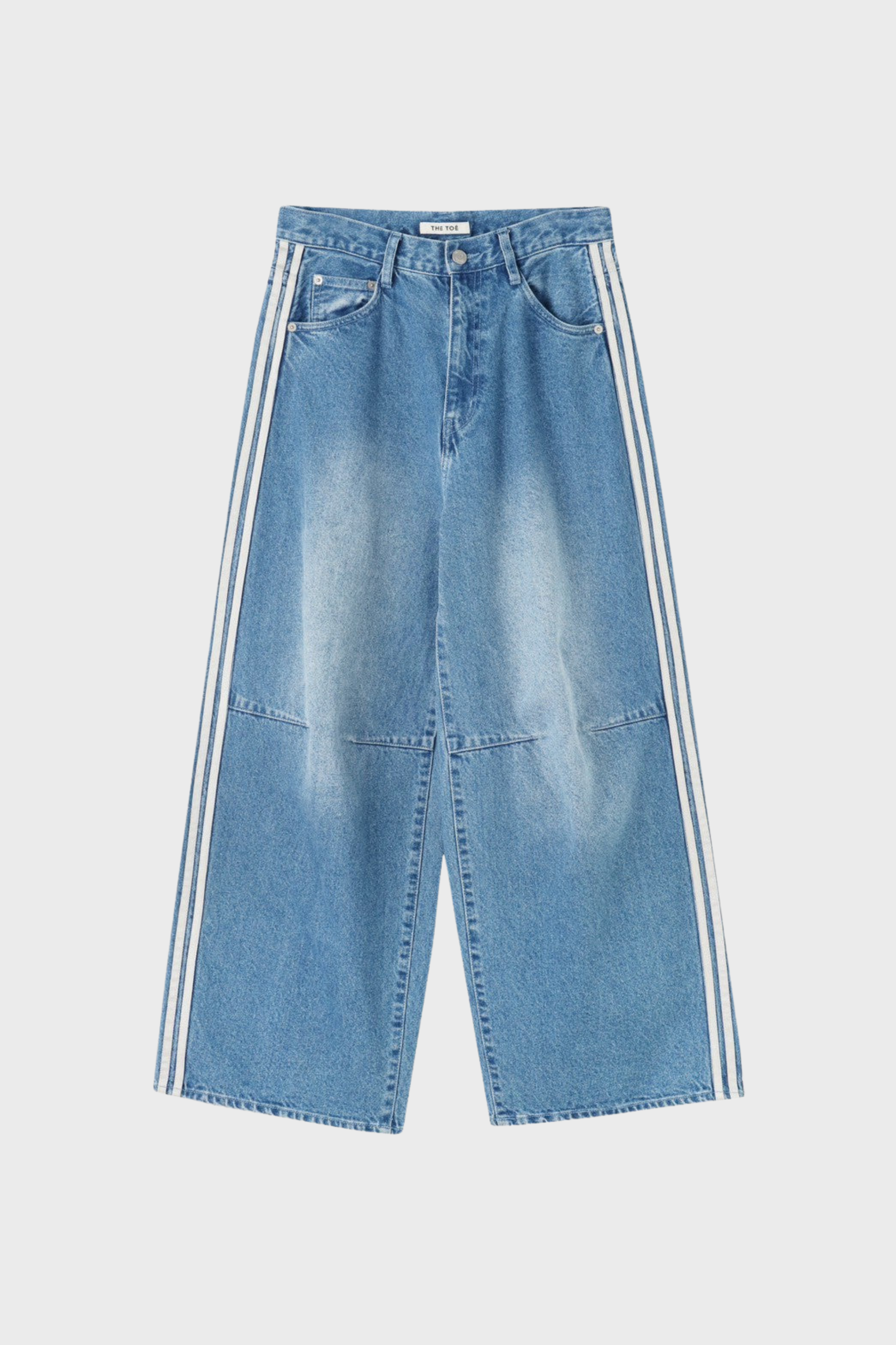 し*お様 【THETOE】EMIRATES TRACK DENIM PANTS Emirates Track Denim Pants – THE TOÉ