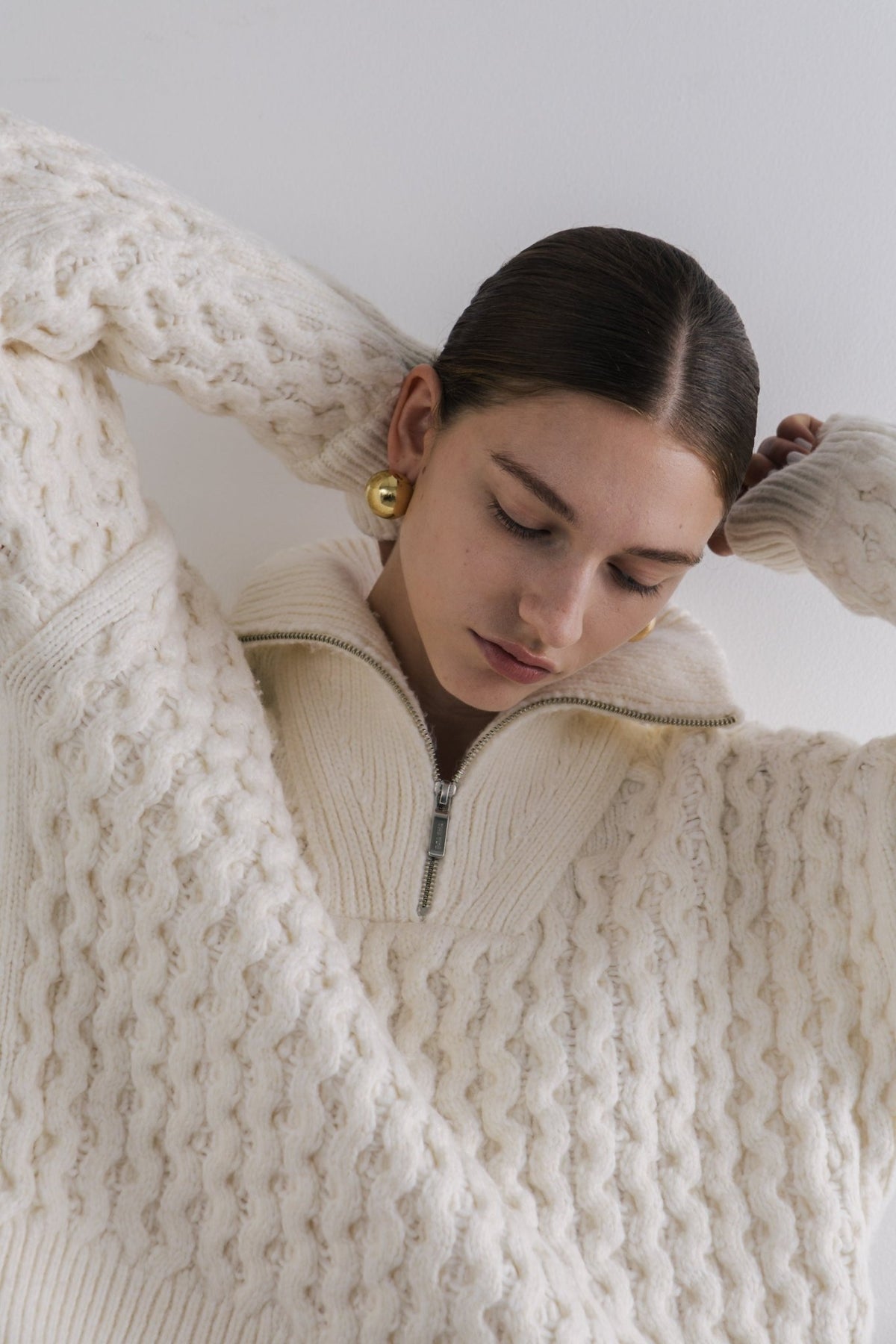 Schilder Zip Knit