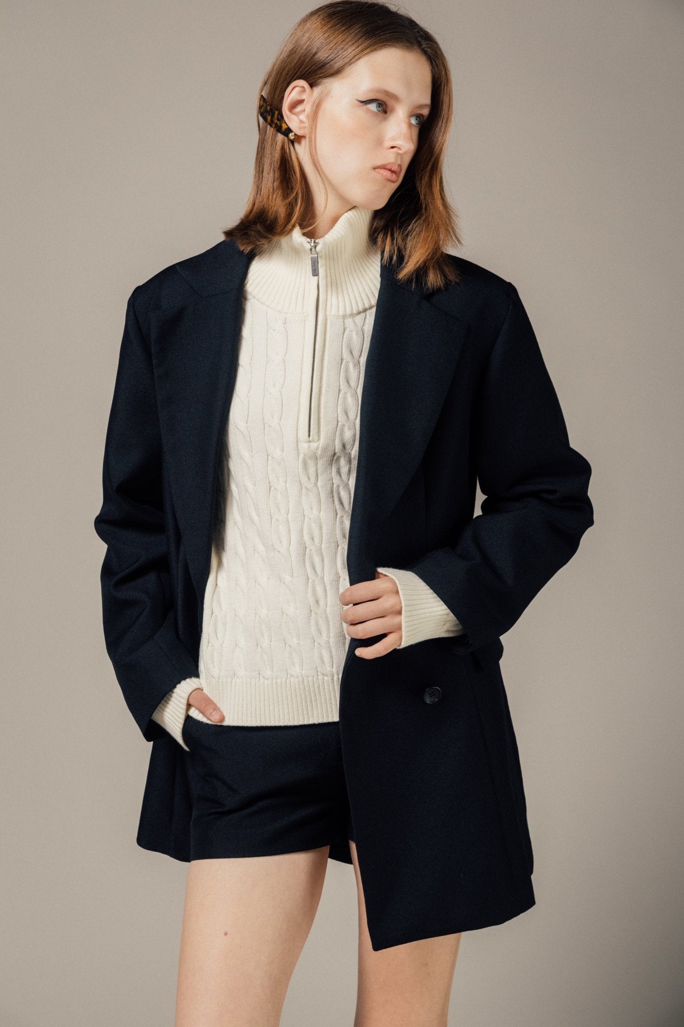 TOÉ Speyer Half Zip Knit