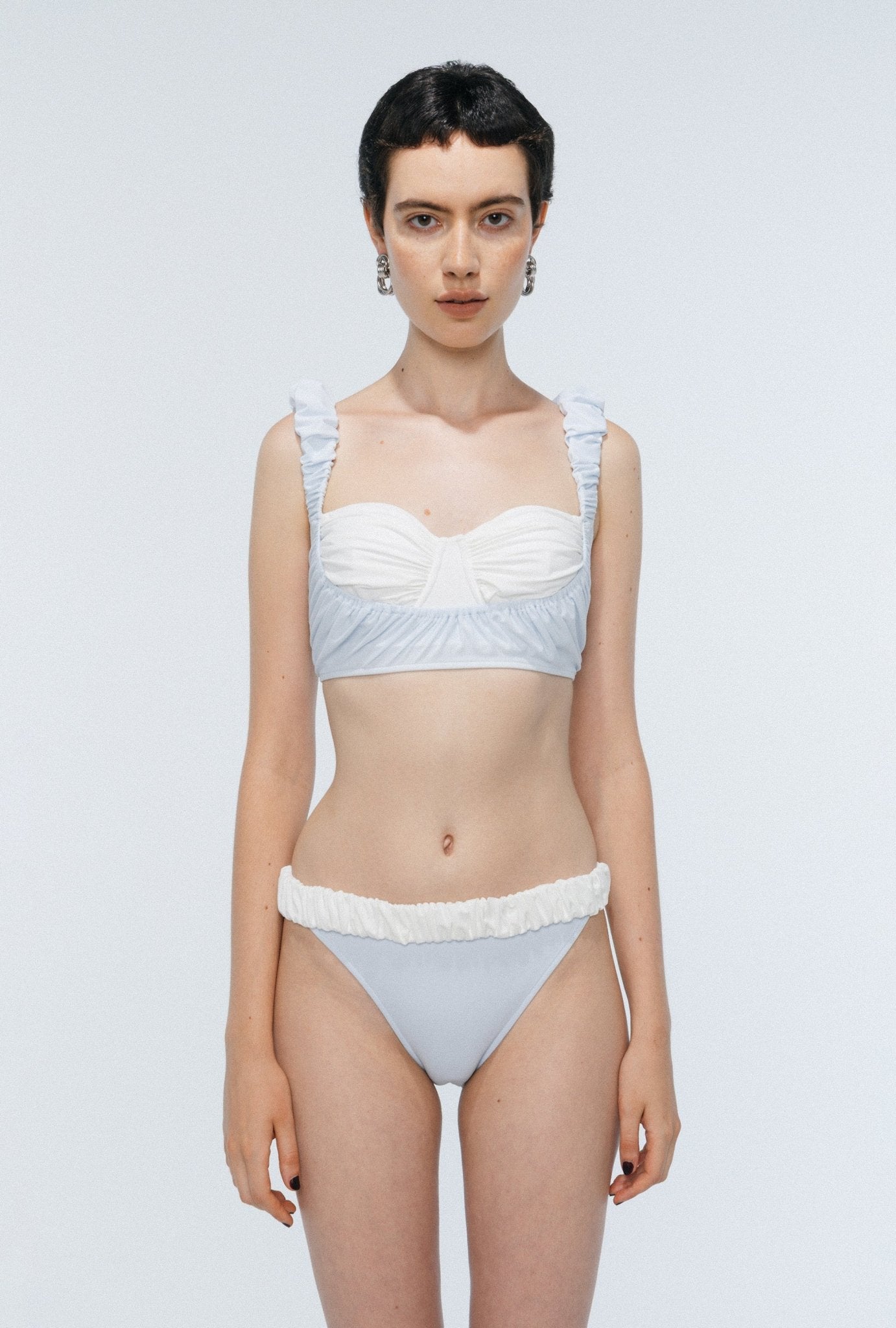 Peel Gather Swimwear