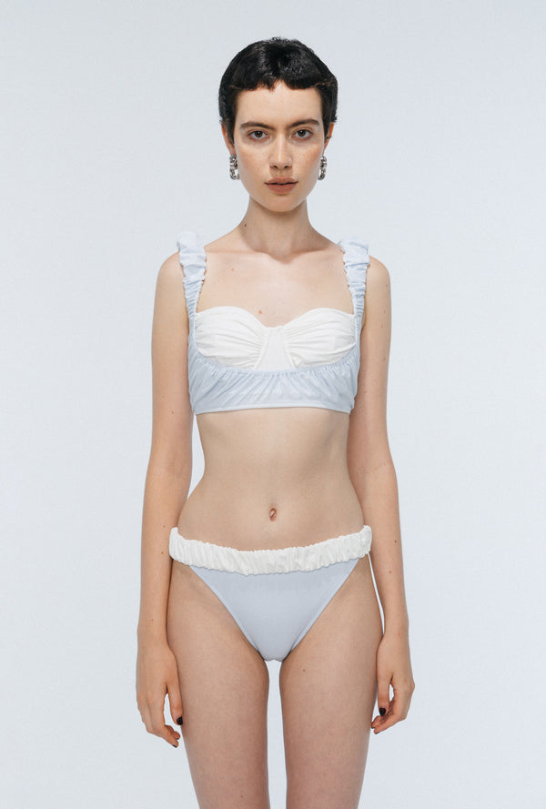 Peel Gather Swimwear