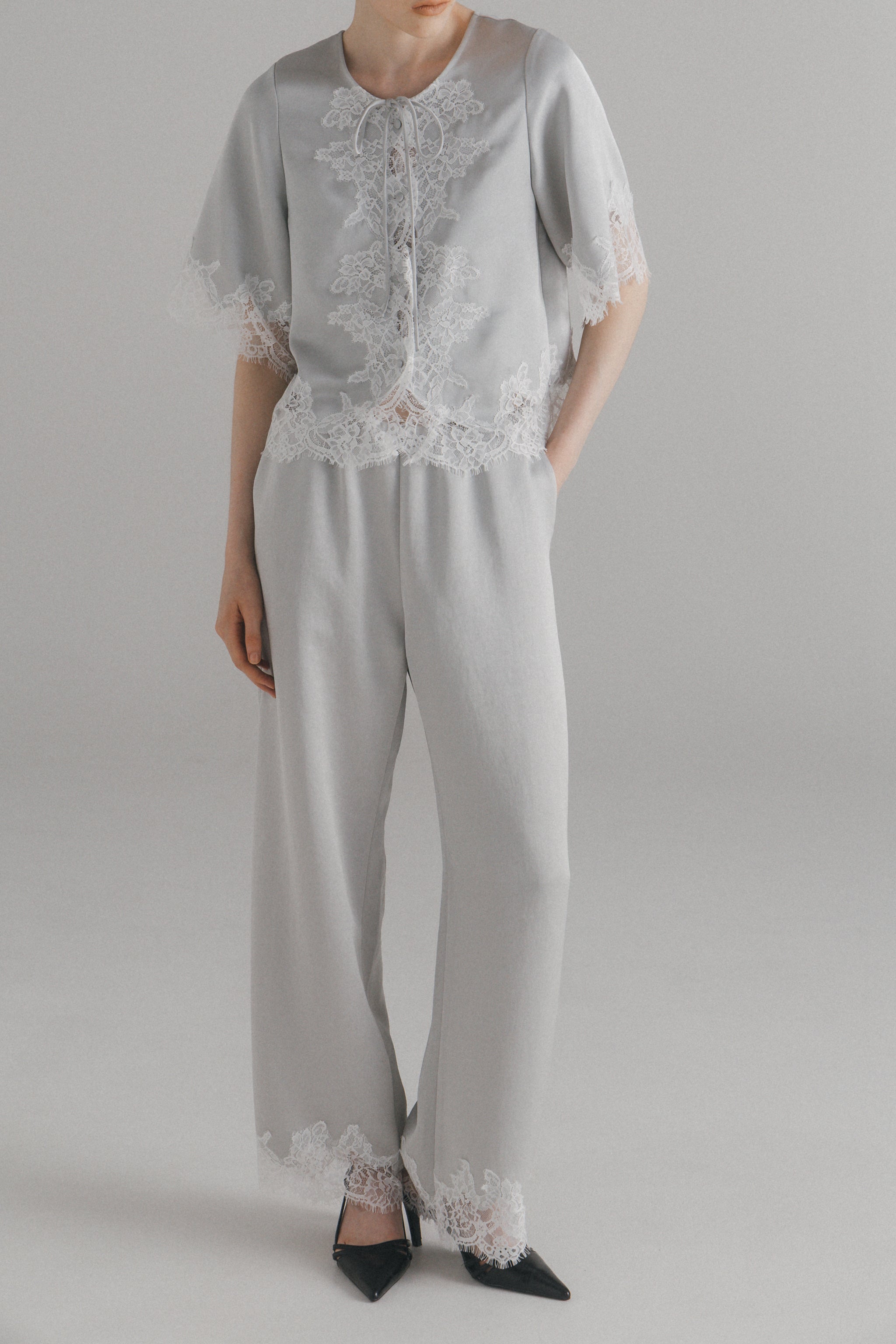 Egelantier Satin Pants