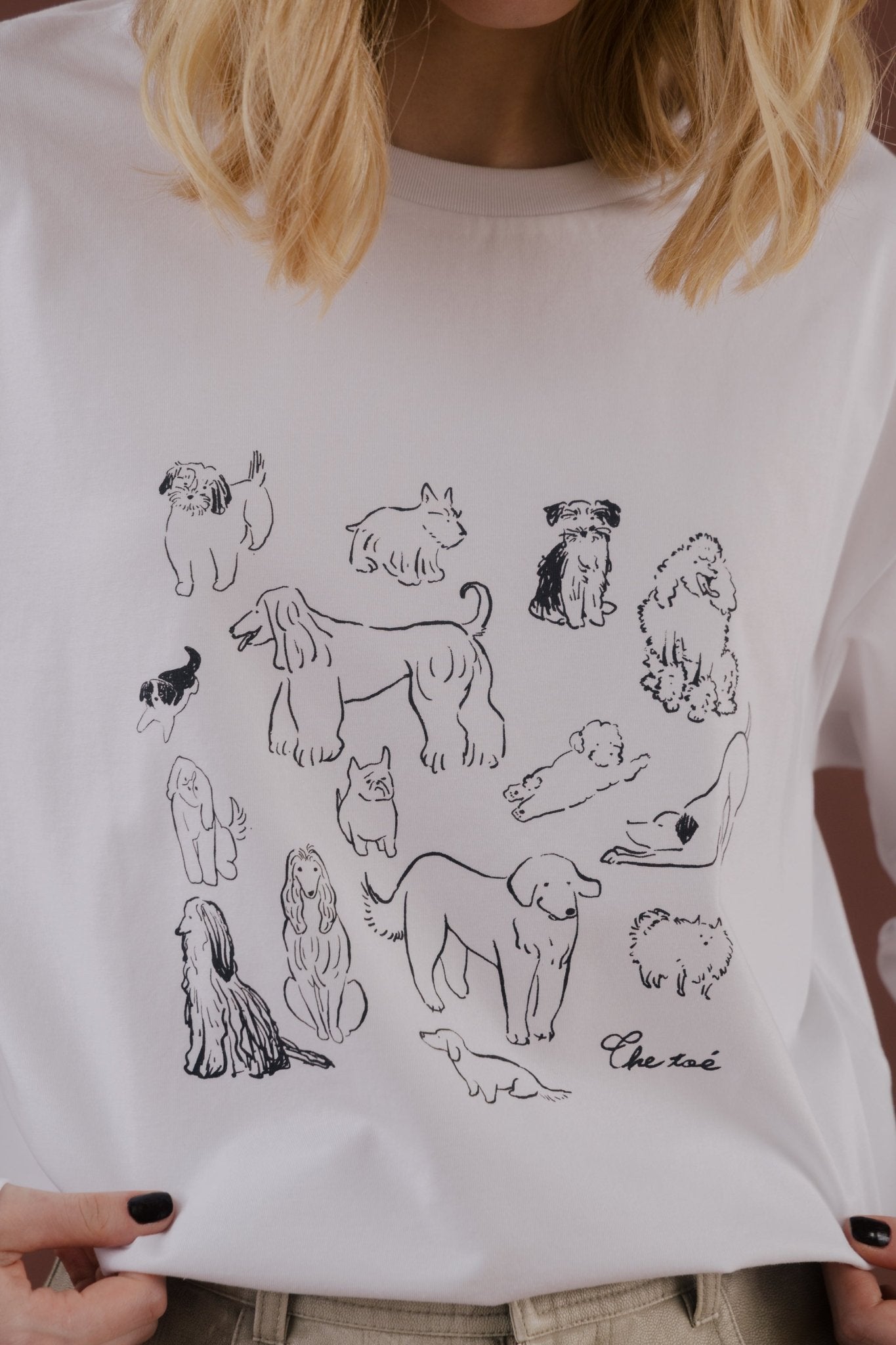 Loriot Dog Long Tee