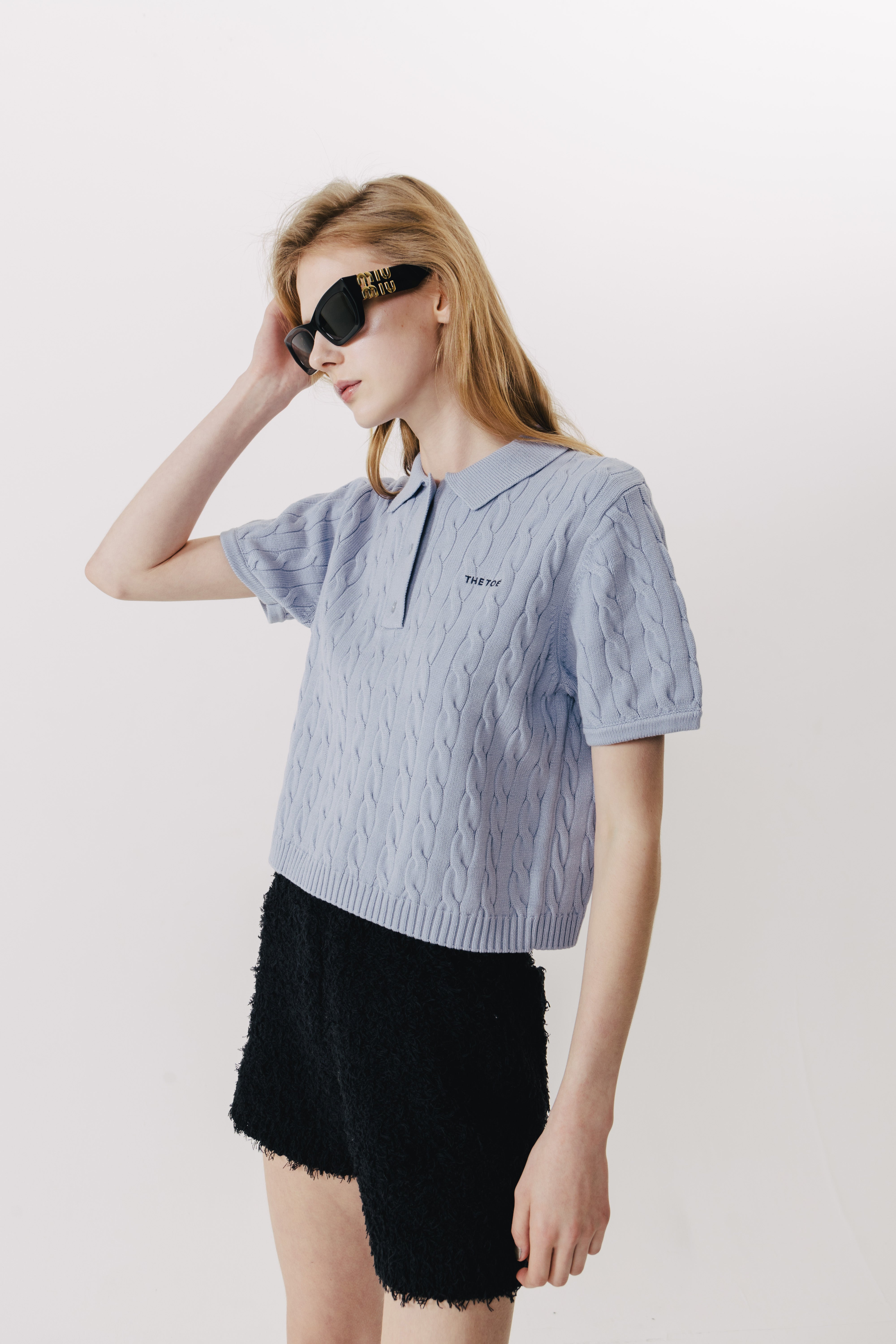 Herald Short Sleeve Polo Knit