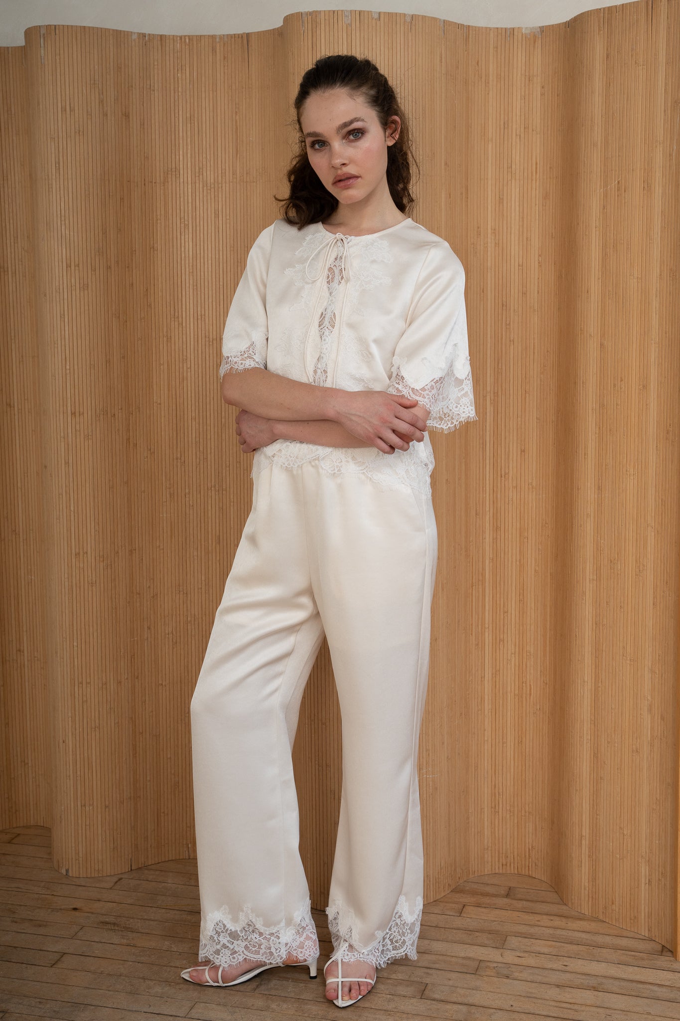 Egelantier Satin Pants