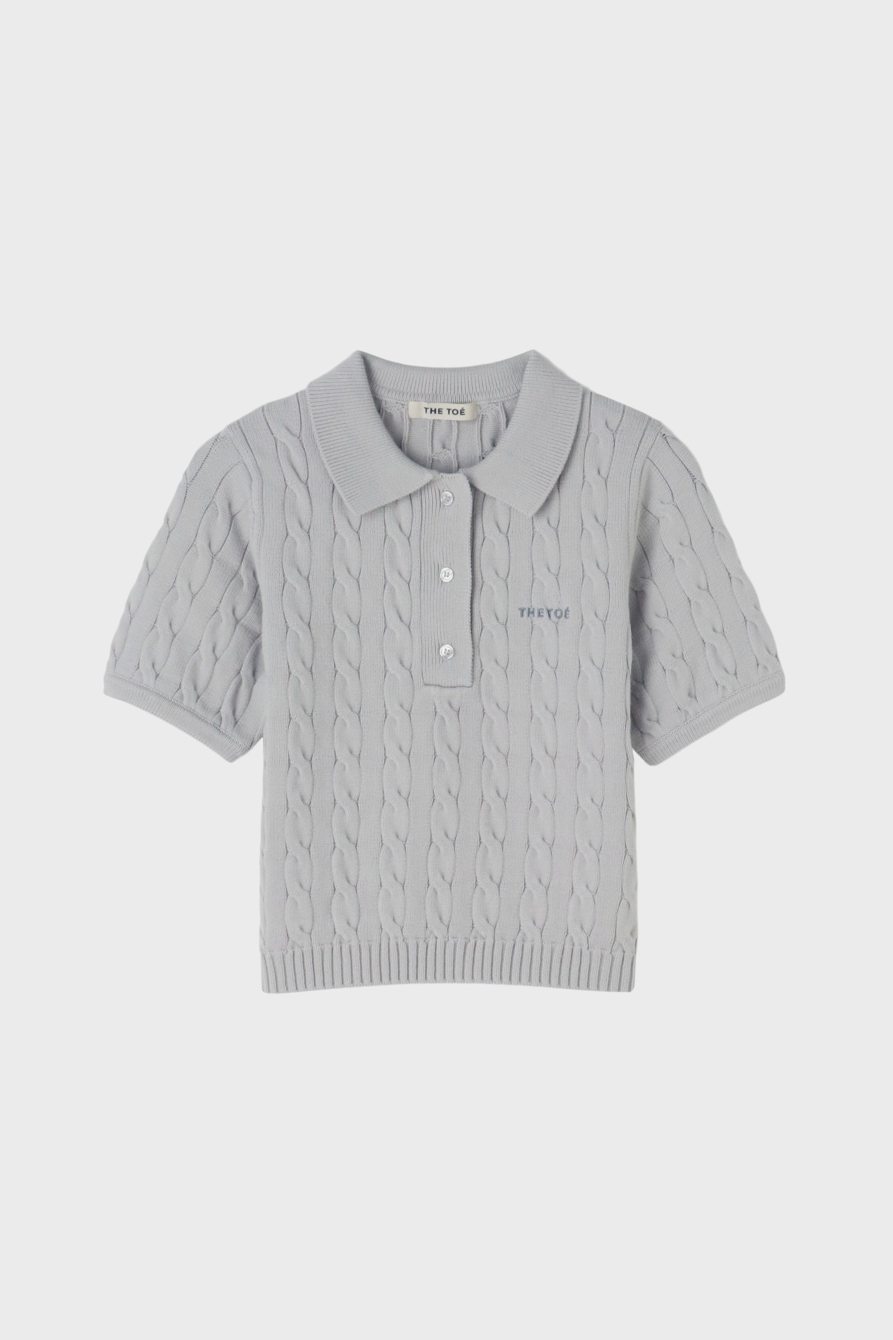 Herald Short Sleeve Polo Knit – THE TOÉ