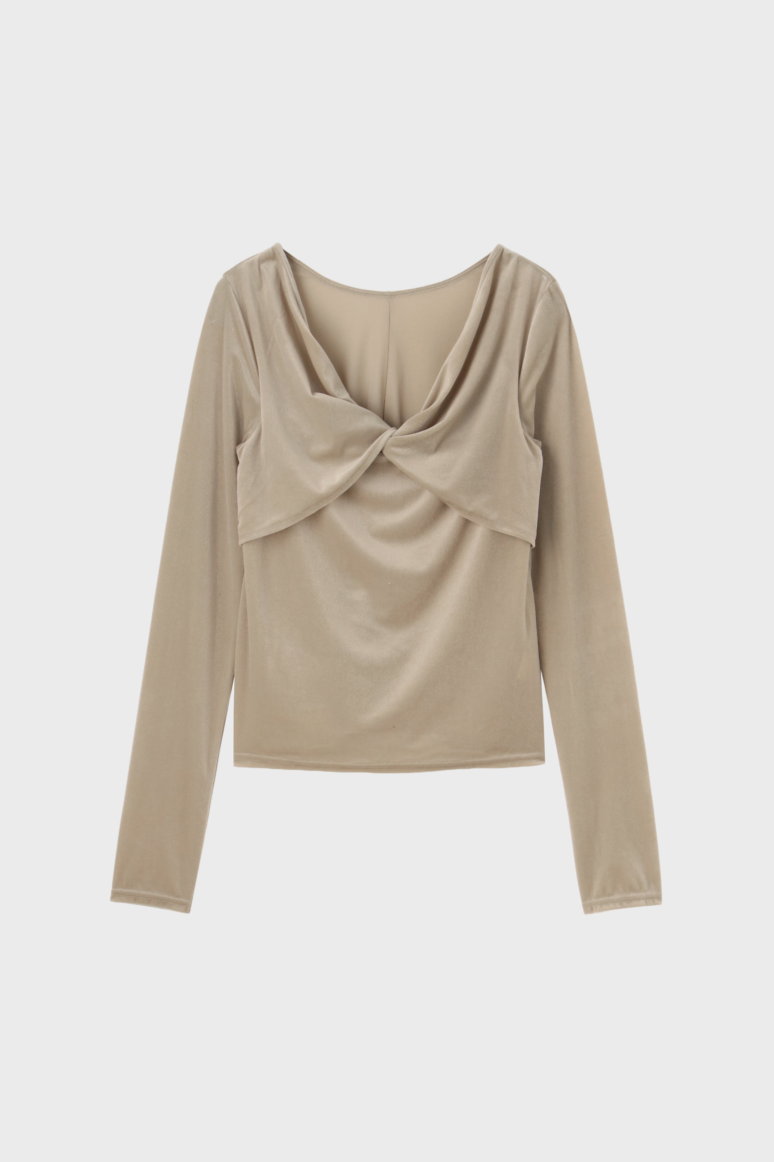 Kittila Velour Twist Top