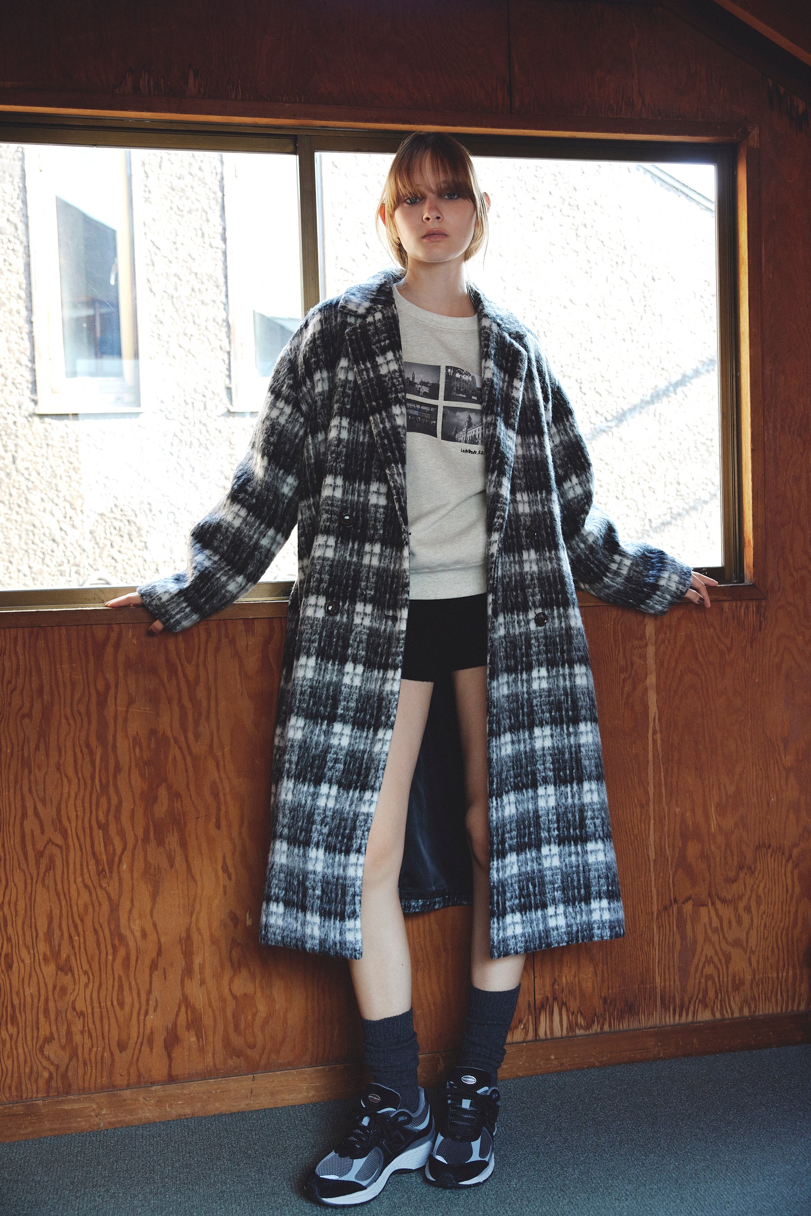 Marksburg Plaid Coat