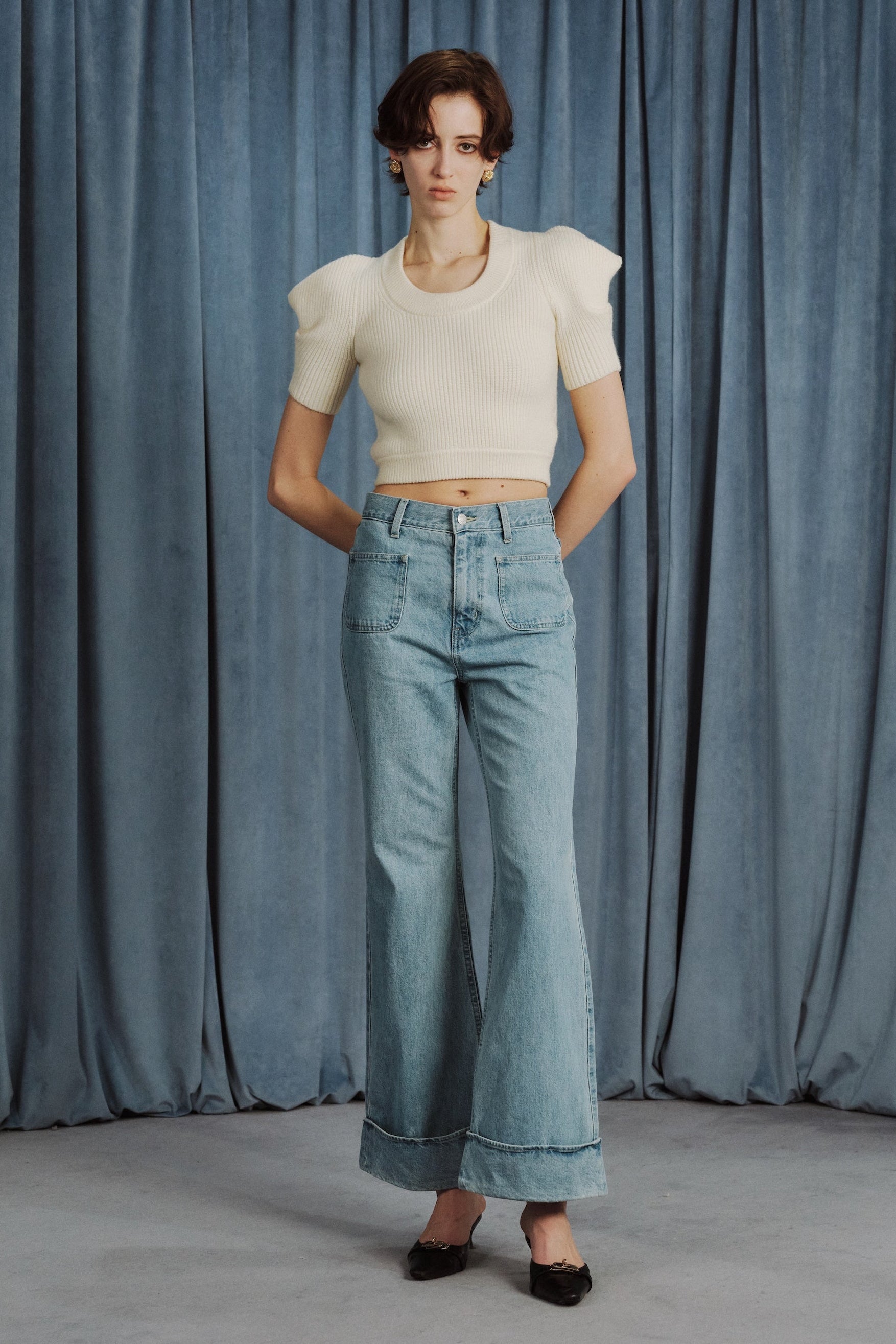 Moussaka Crop Knit – THE TOÉ