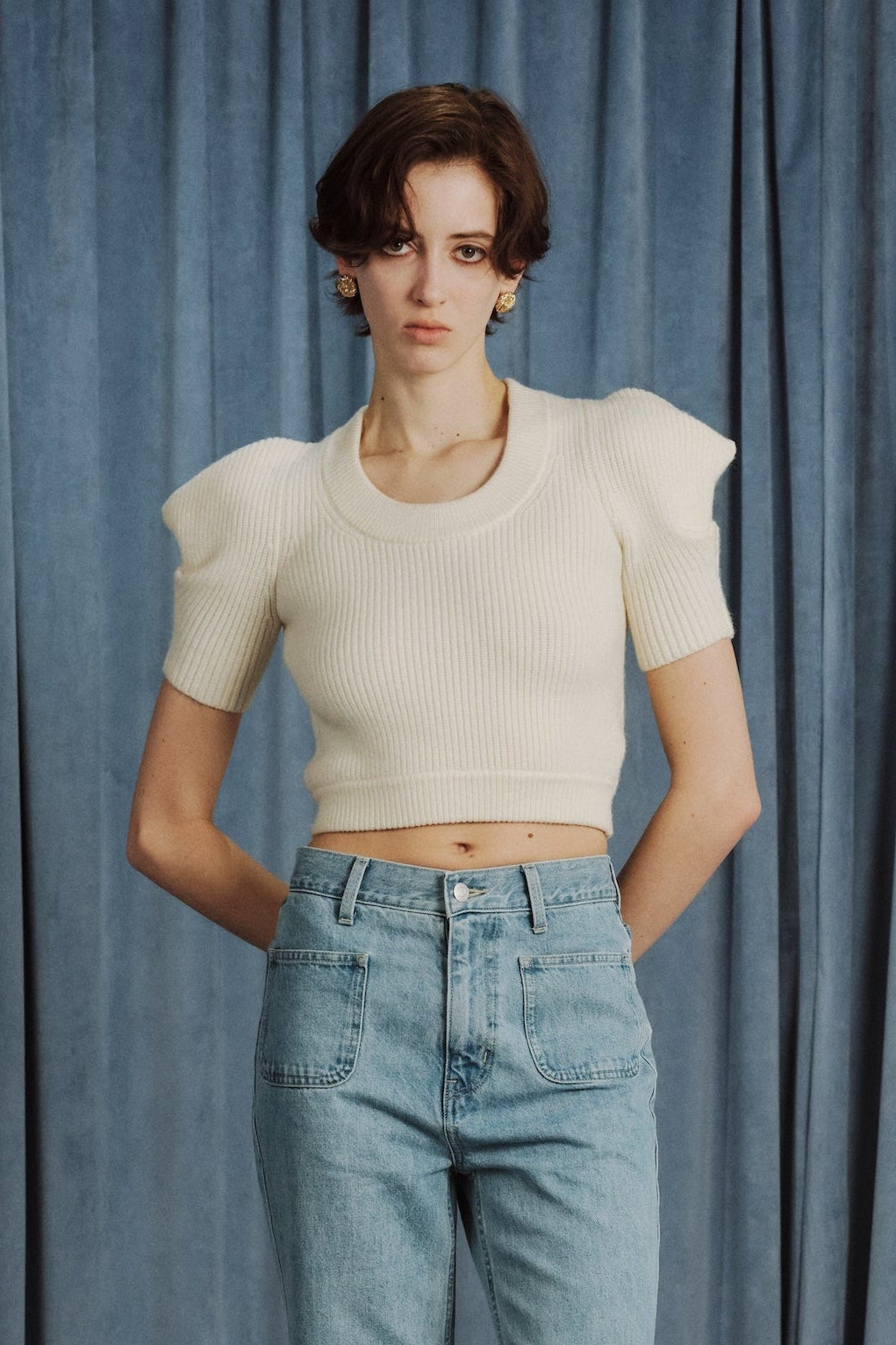Moussaka Crop Knit