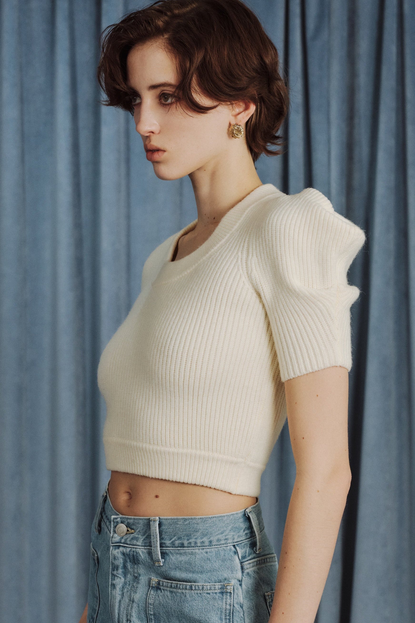 Moussaka Crop Knit