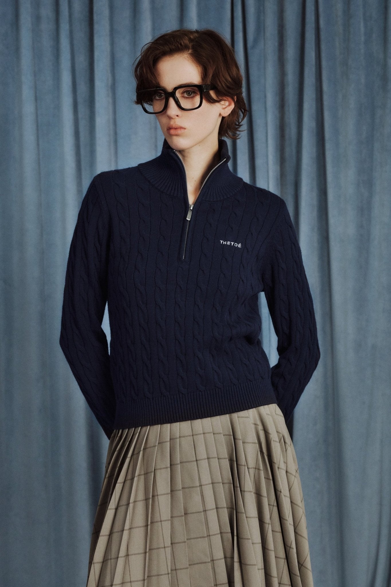 TOÉ Speyer Half Zip Knit