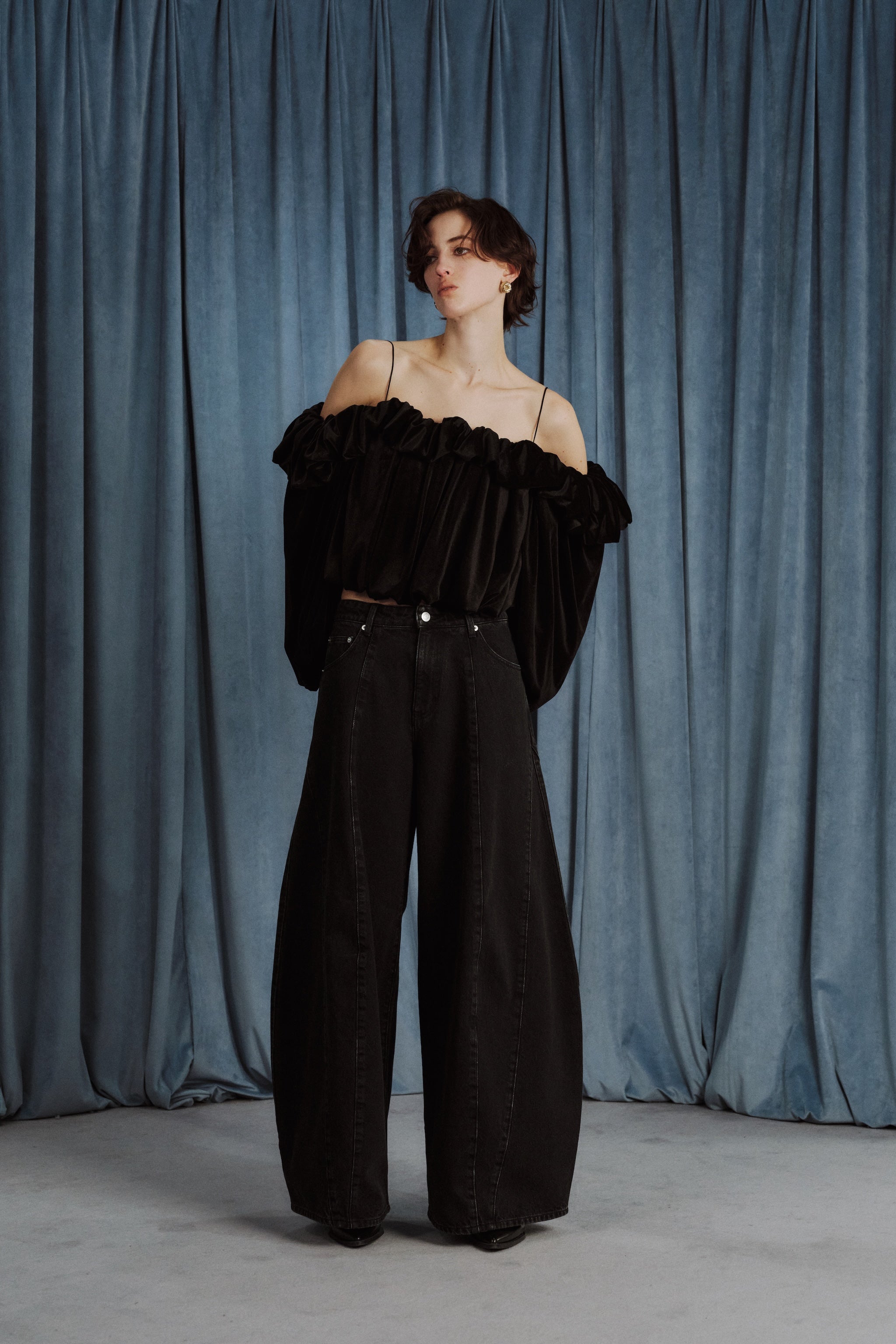 Santorini Denim Pants – THE TOÉ