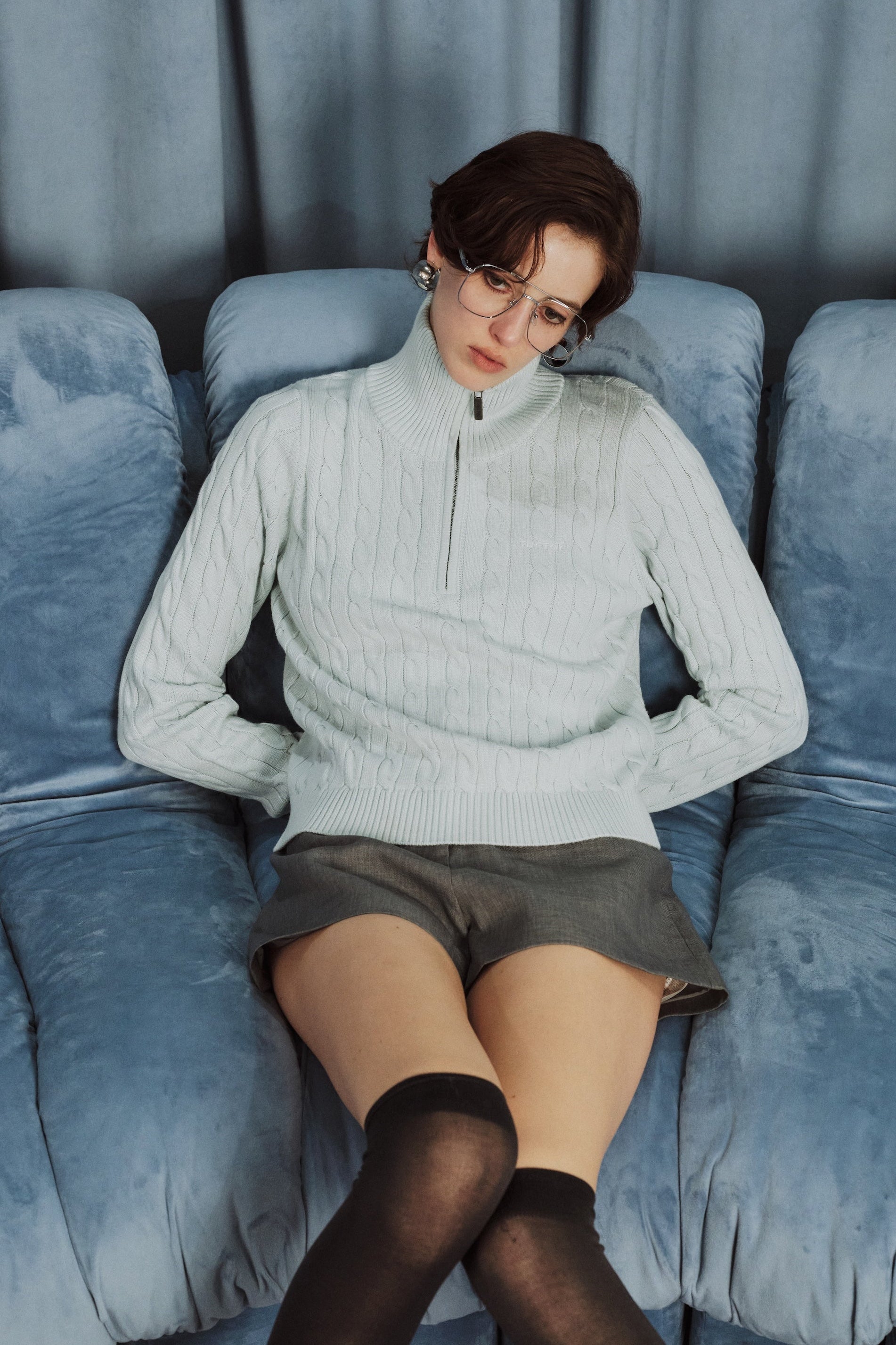 TOÉ Speyer Half Zip Knit