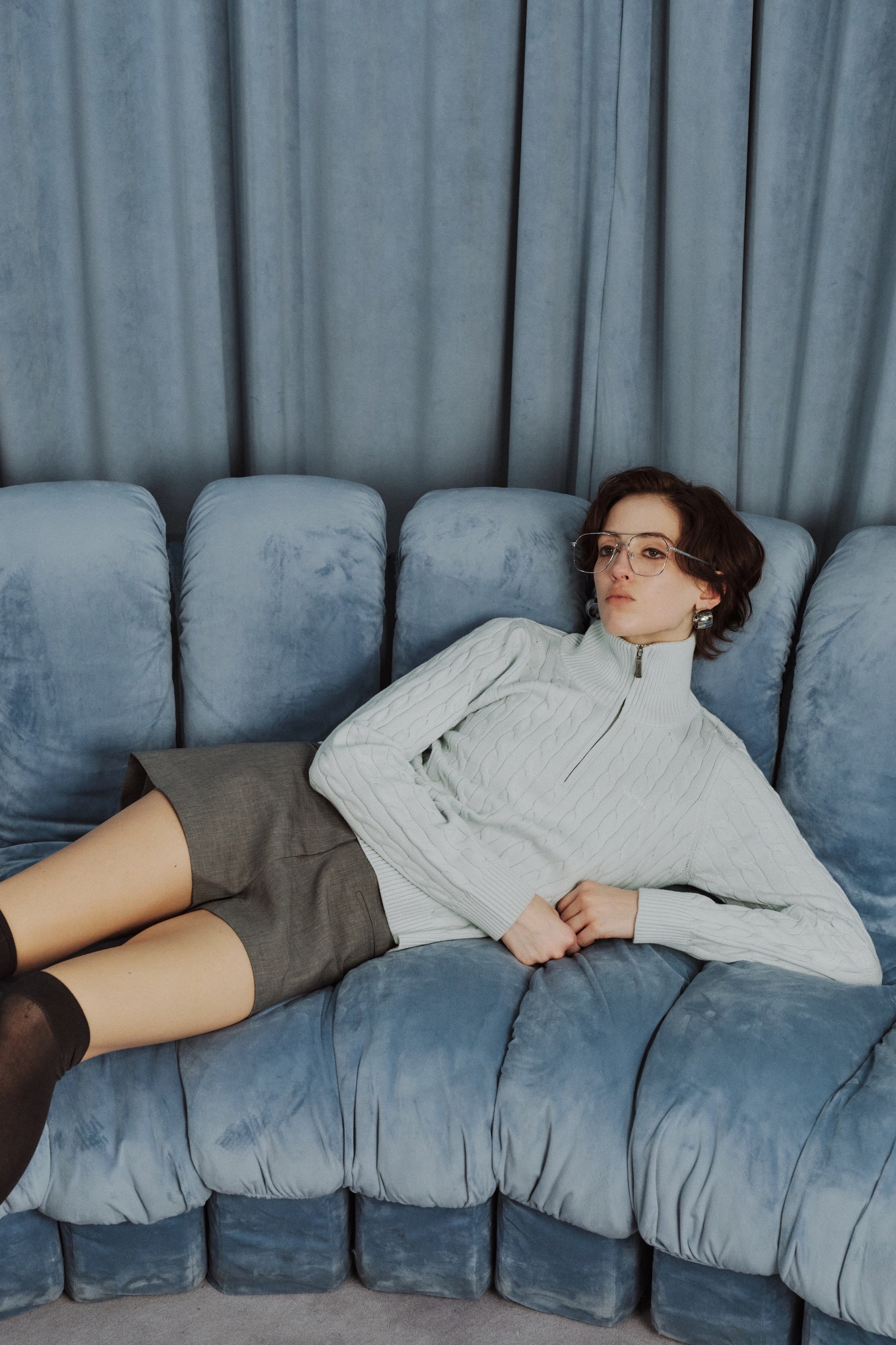 TOÉ Speyer Half Zip Knit