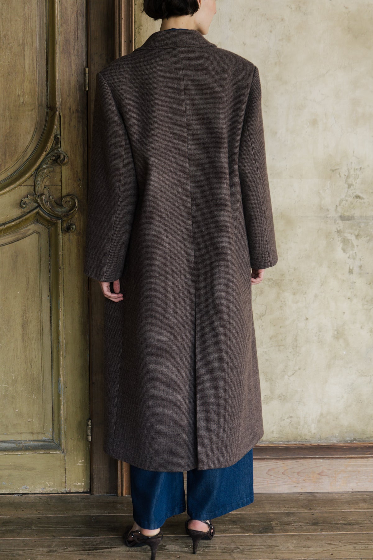 Moeckeberg Coat (brown check