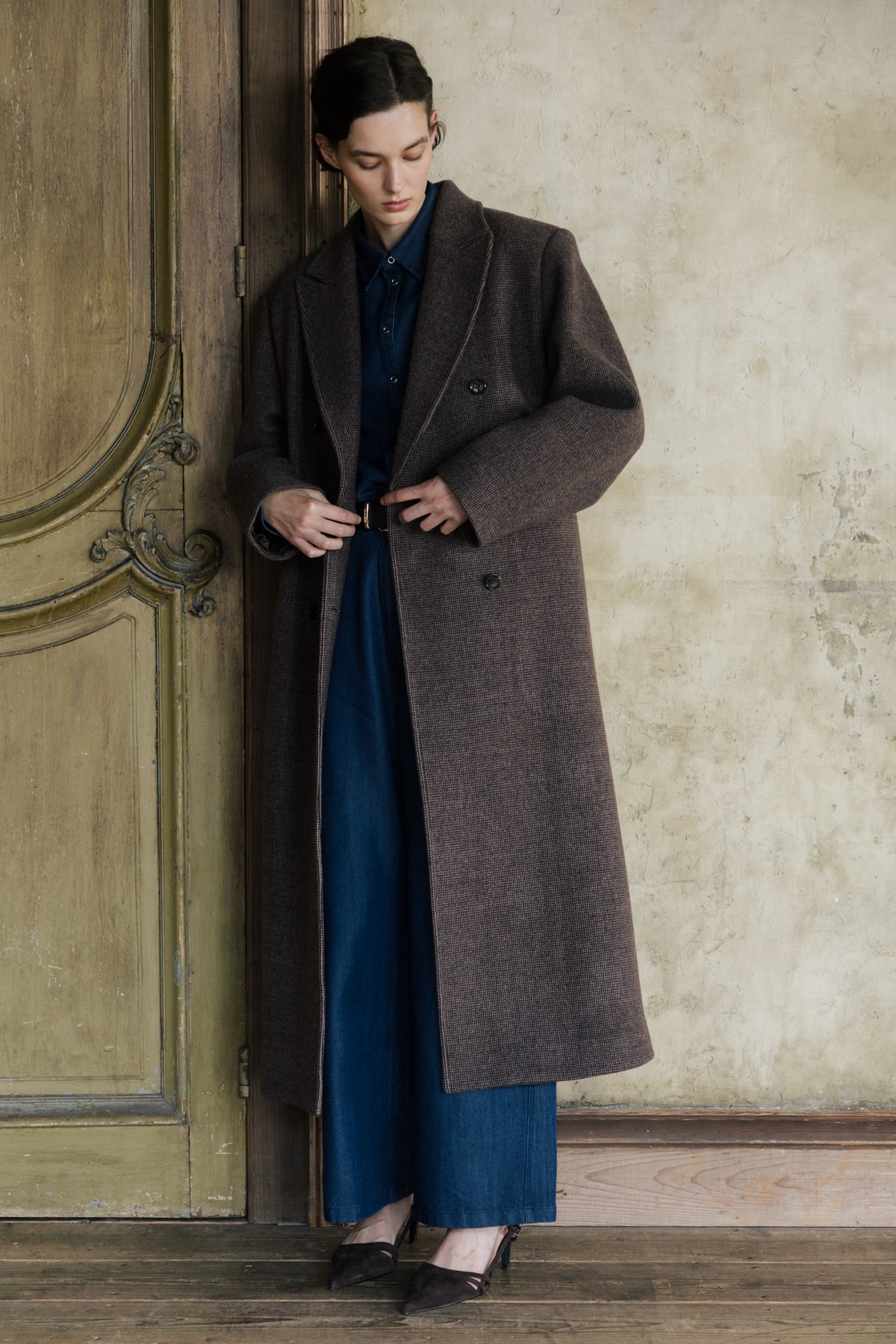 Moeckeberg Coat (brown check