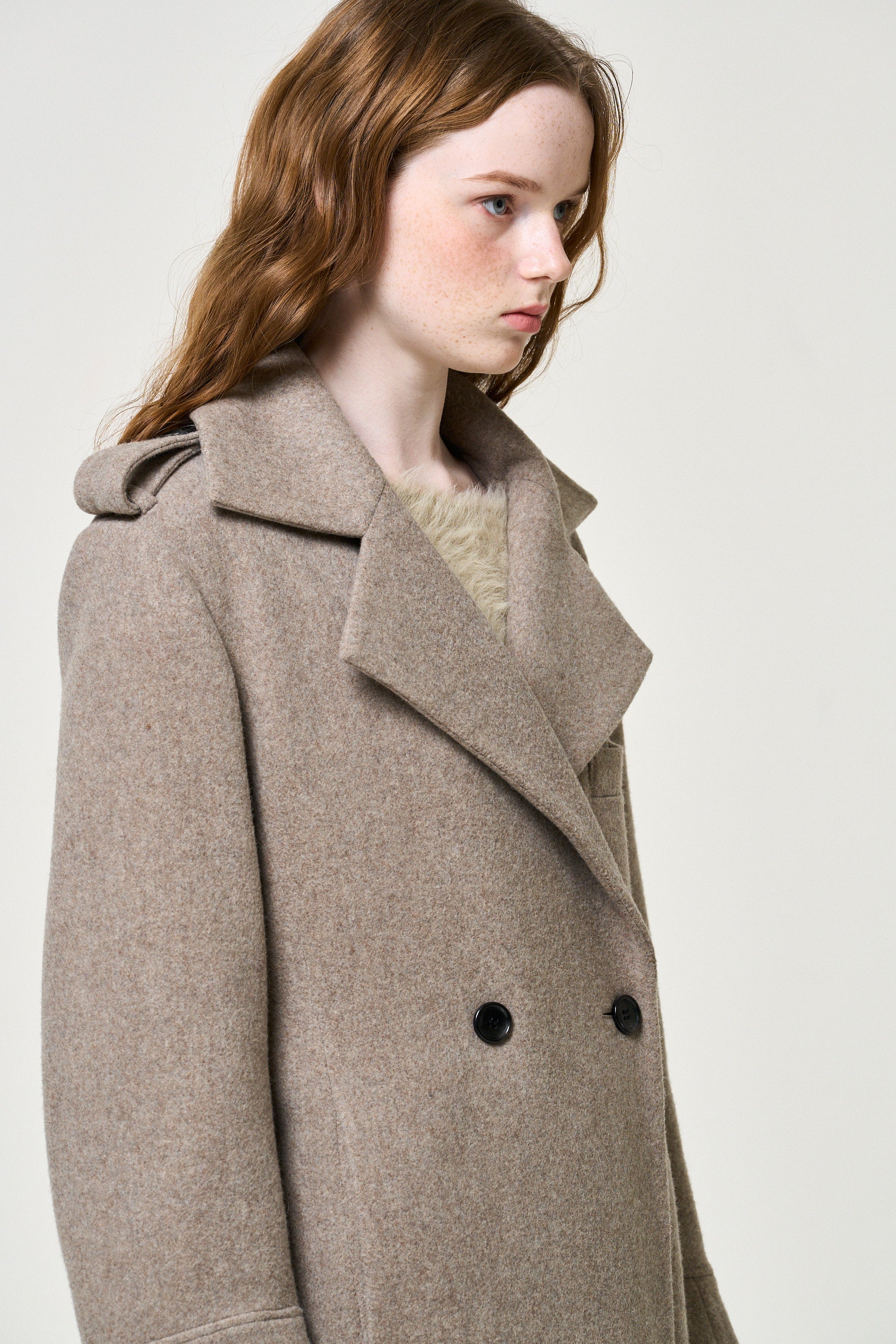 Fleet wool coat