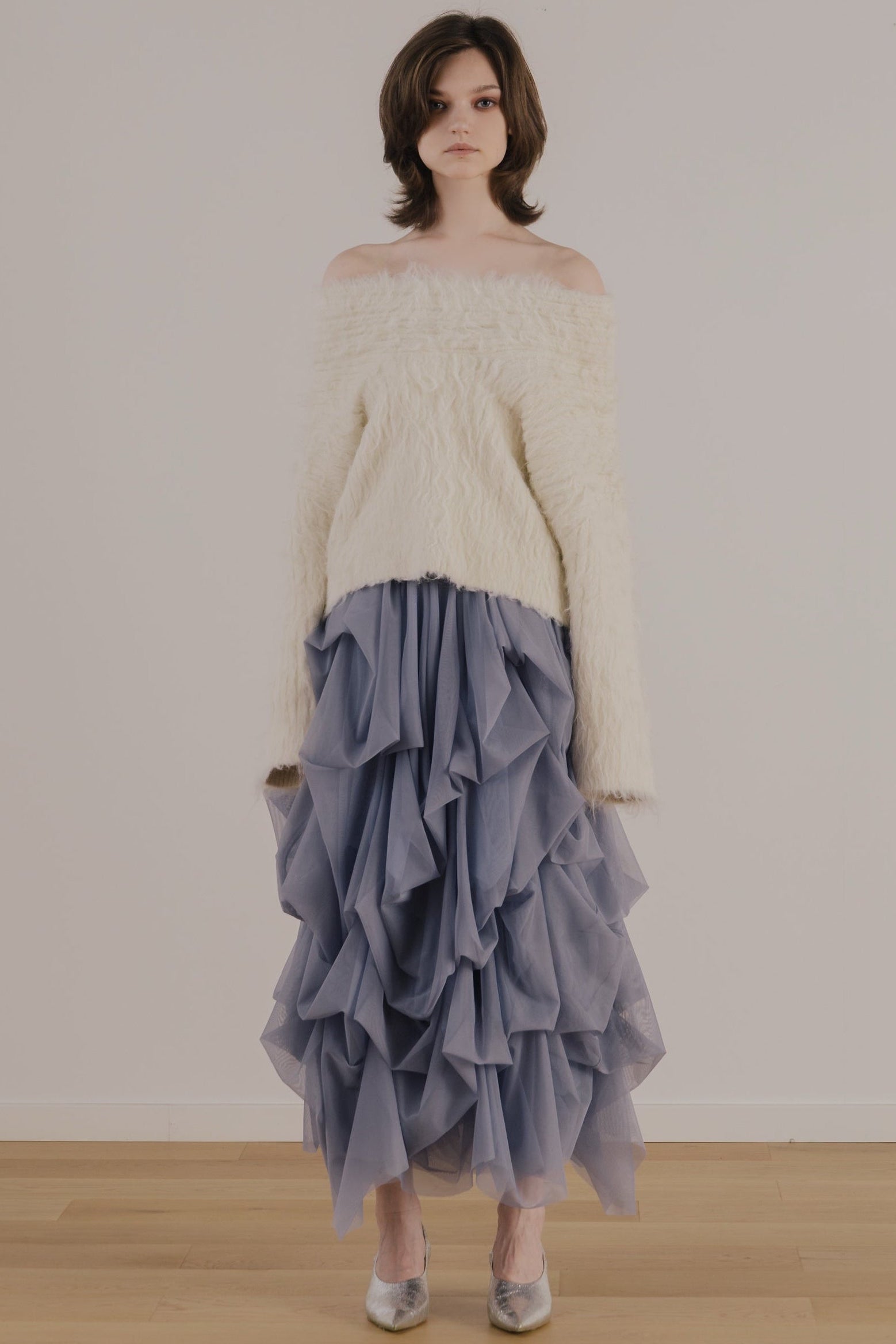 【THETOE】IRIS TULLESKIRT BLACK S 新品未使用タグ付 THE TOE 【新品未使用タグ付】IRIS TULLE SKIRT - メルカリ